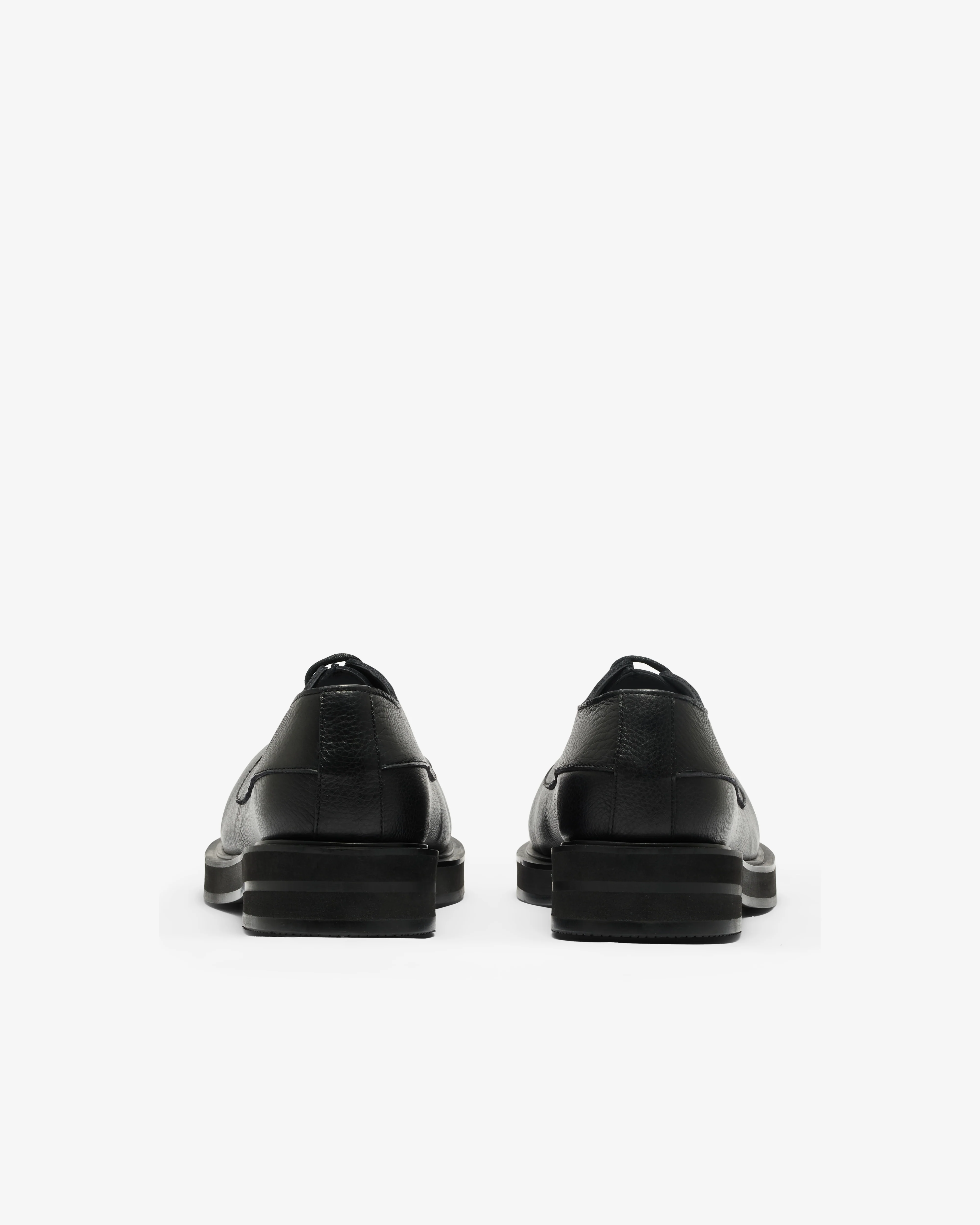 No Idea - Men's Big Foot Full Grain Derby - (Black) - Image 5