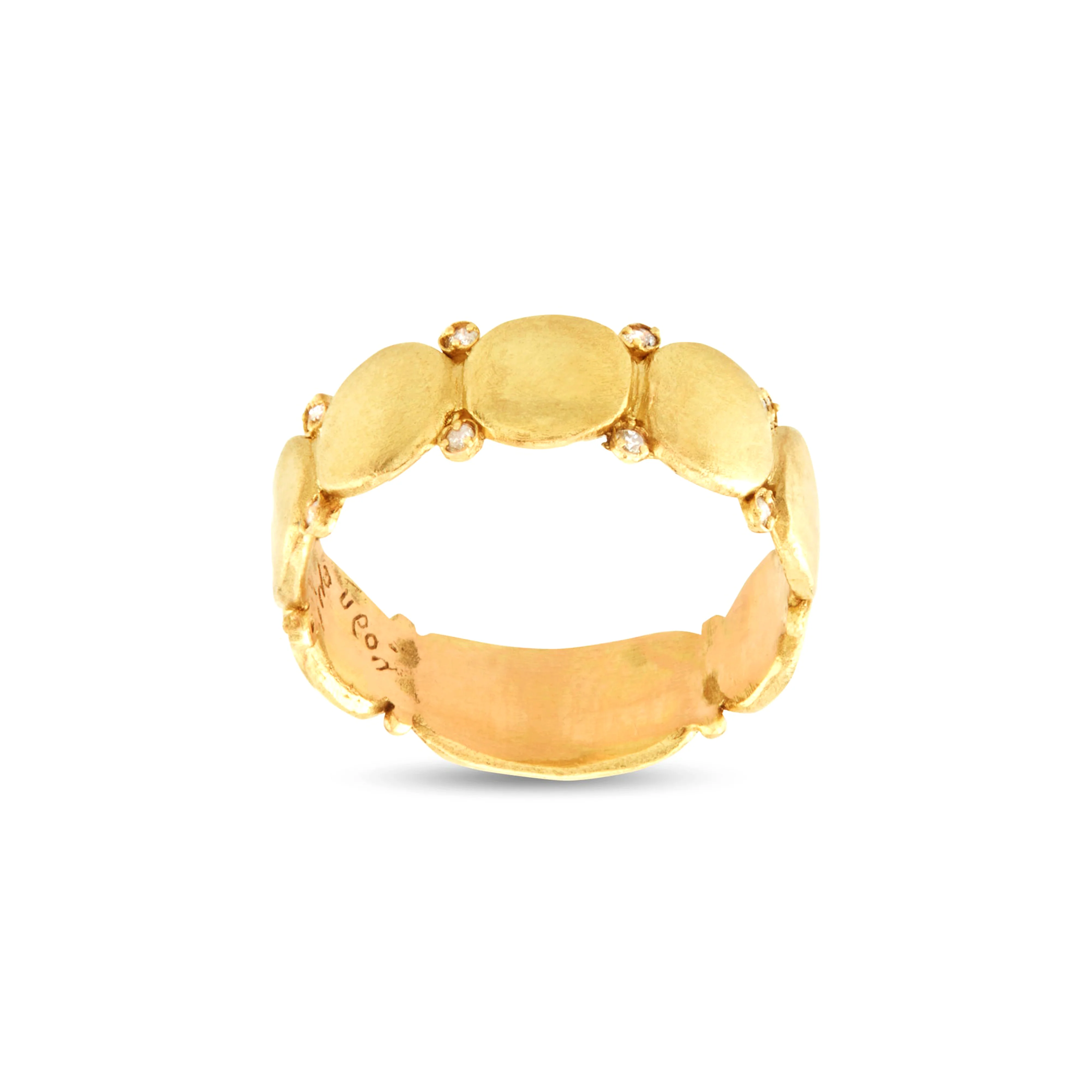 Noguchi Bijoux - Plate Eternity Ring - (Gold)