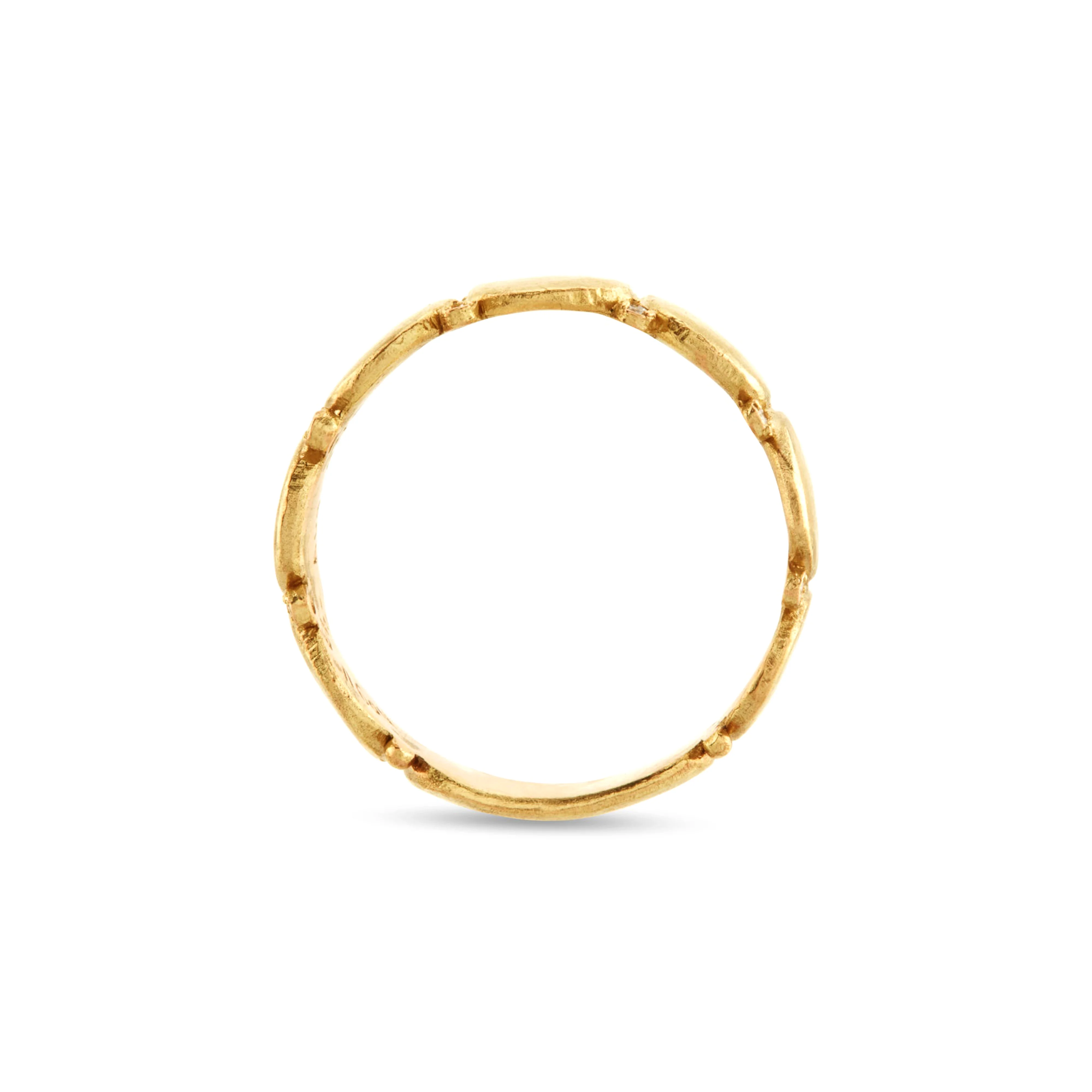 Noguchi Bijoux - Plate Eternity Ring - (Gold) - Image 3