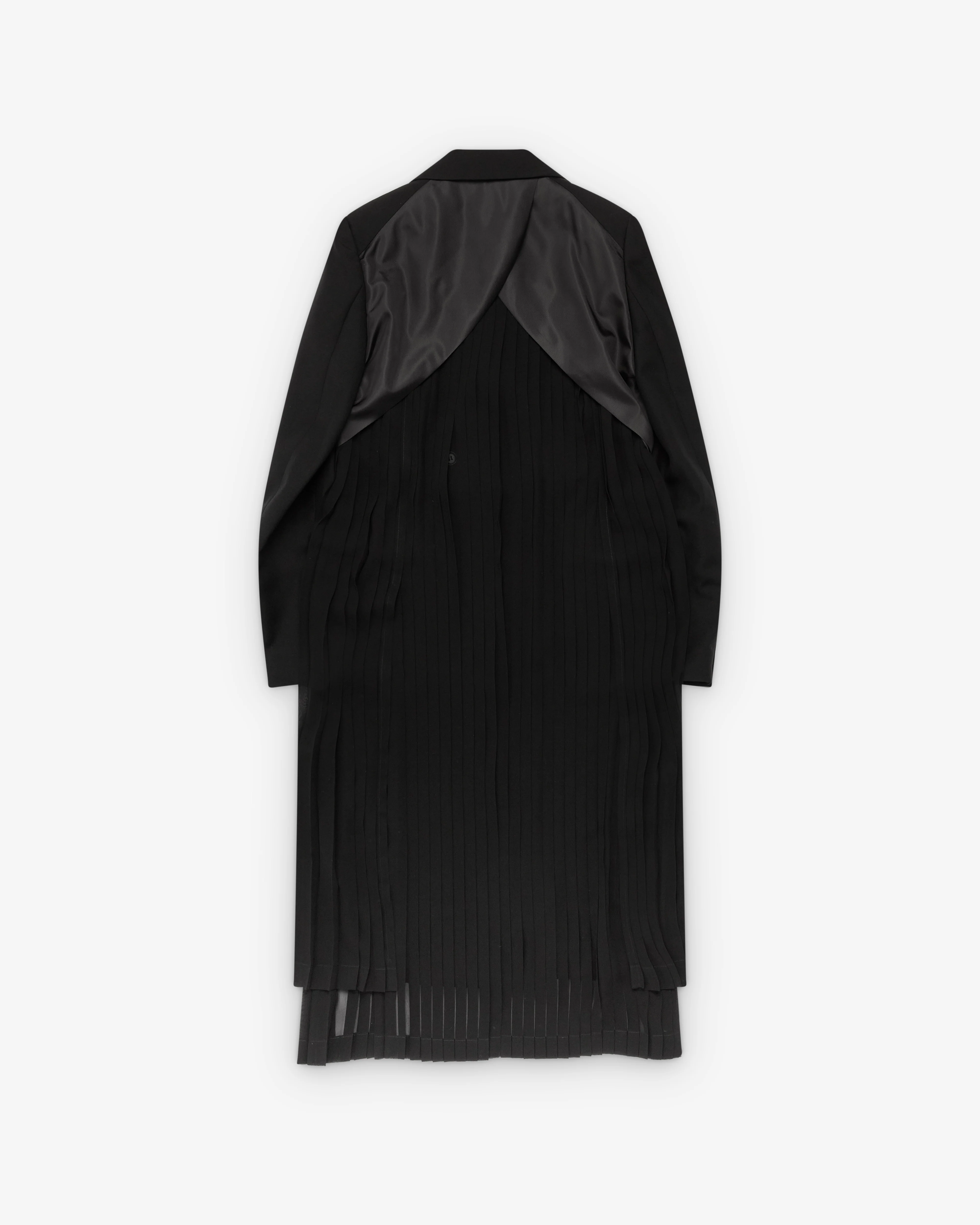 Noir Kei Ninomiya - Women's Pleated Blazer Coat - (Black) - Image 2