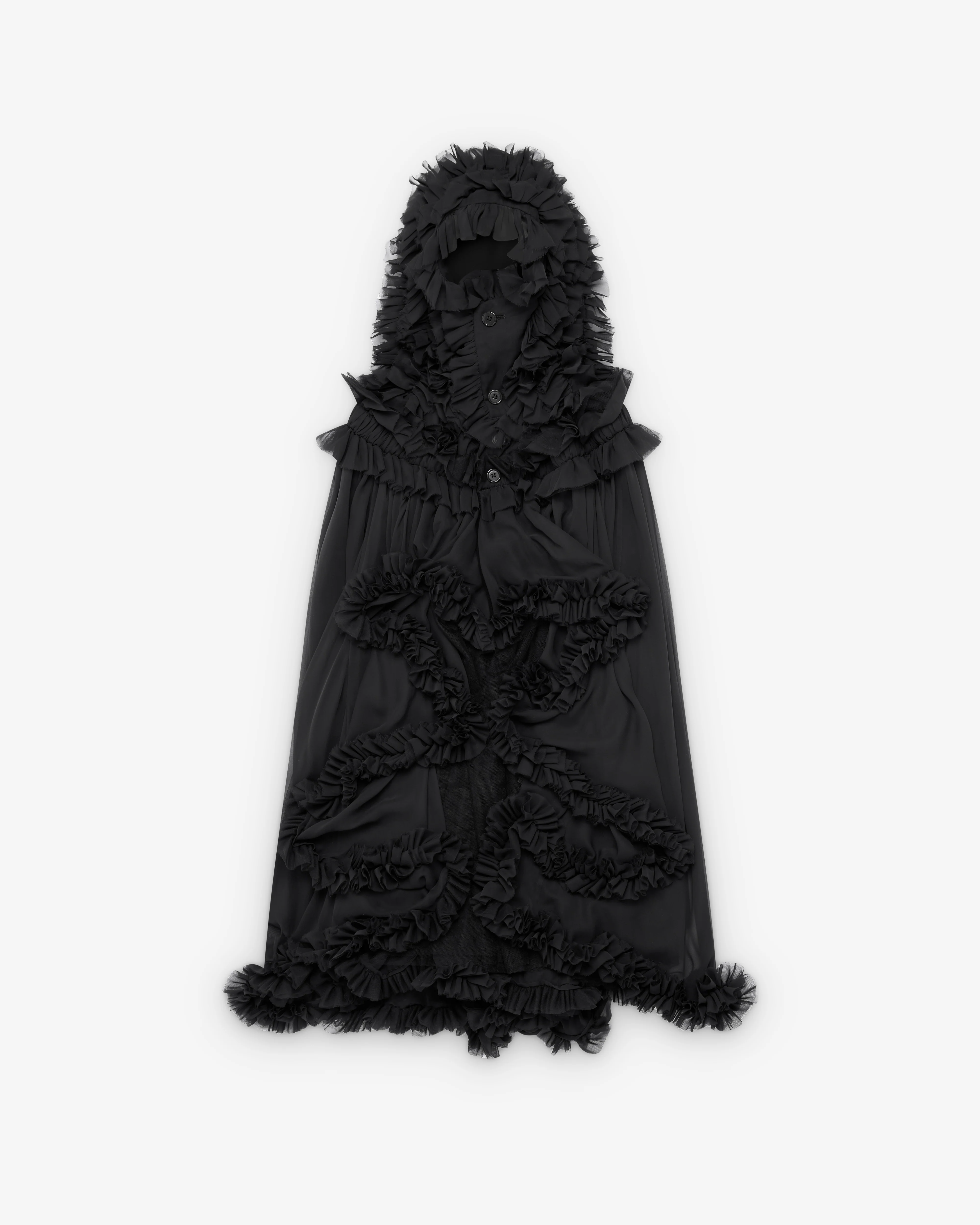 Noir Kei Ninomiya - Women's Georgette Jacket - (Black)