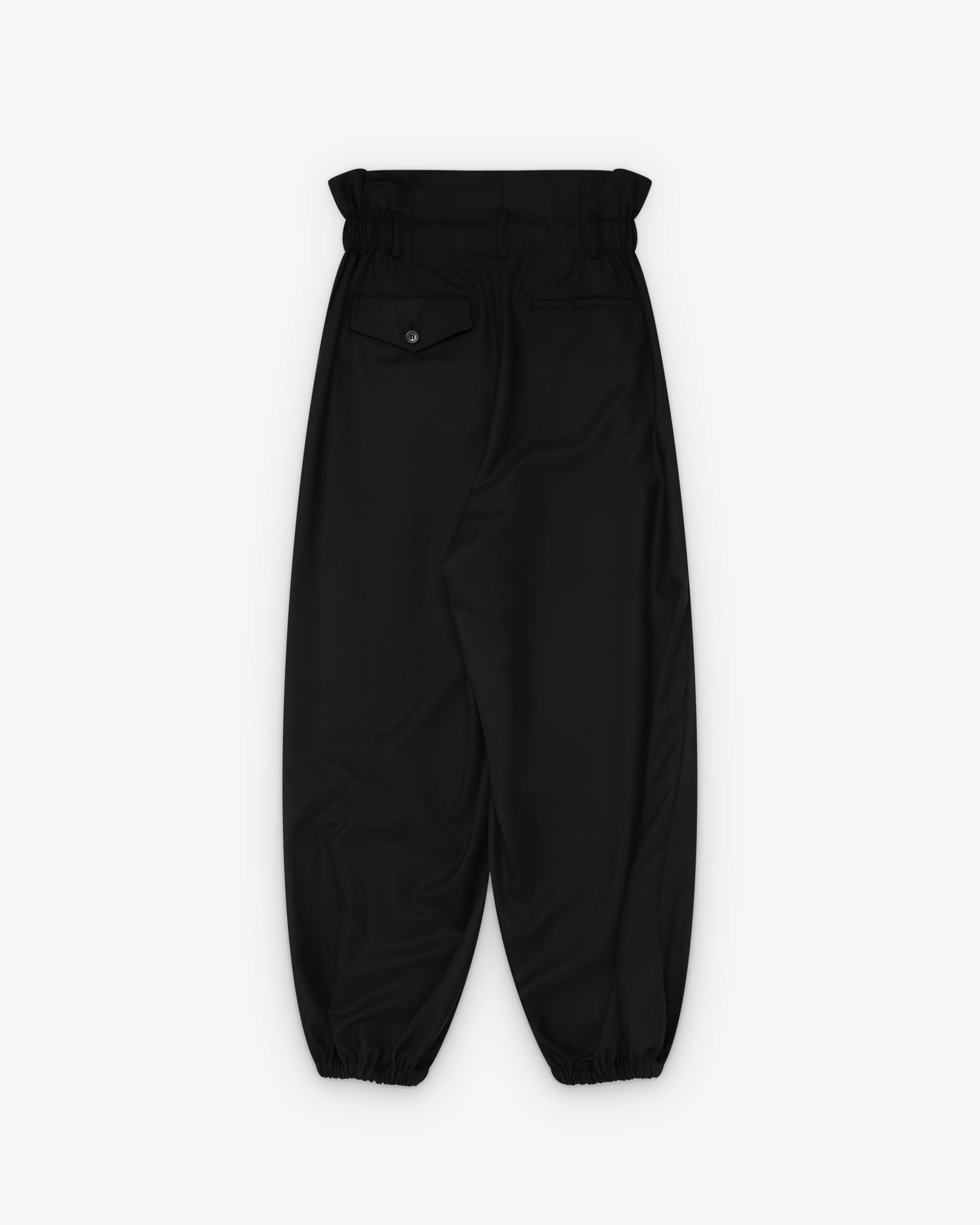 Noir Kei Ninomiya - Women's High Waist Pleated Trousers - (Black) - Image 2