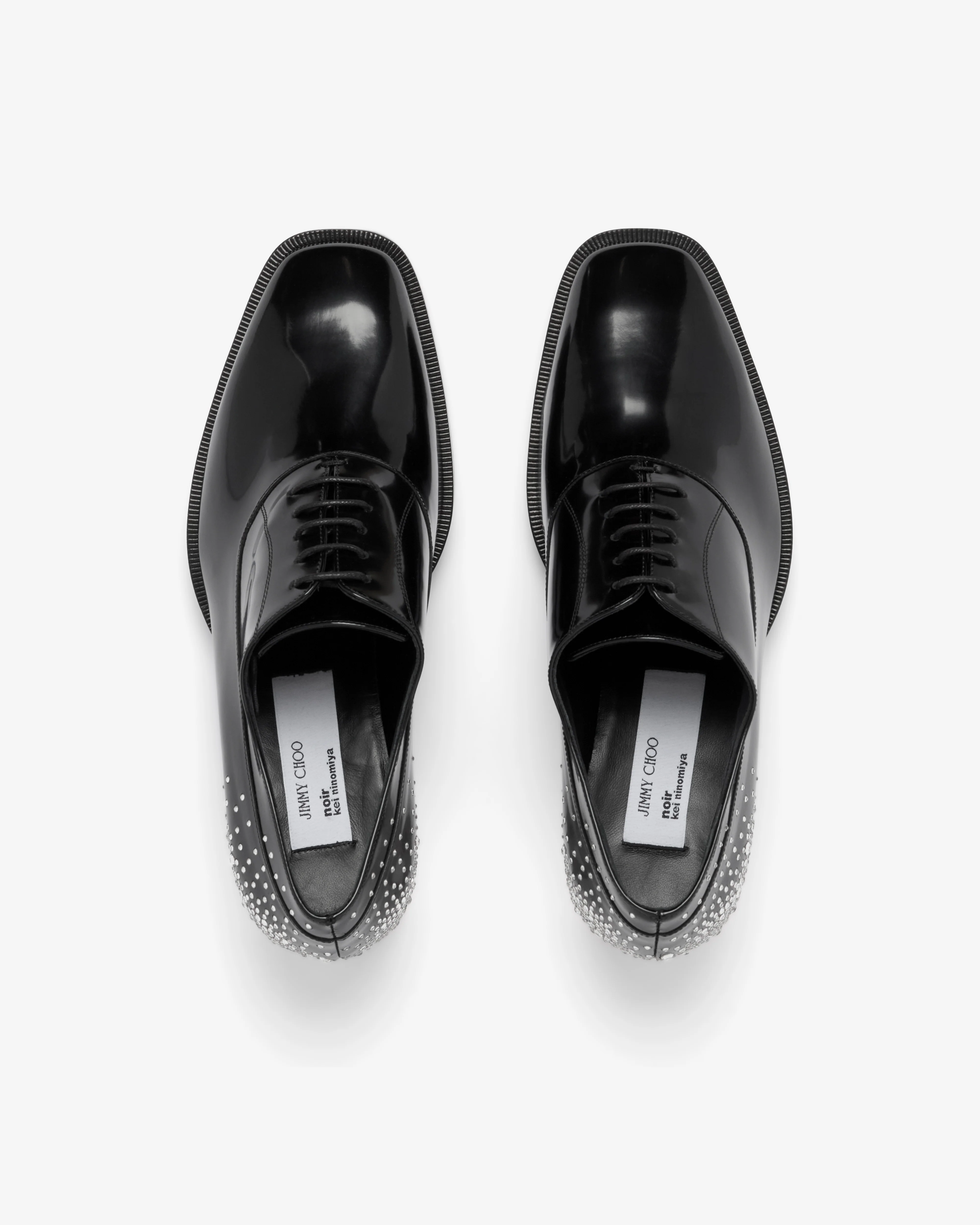 noir kei ninomiya - Women's Jimmy Choo Crystal Shoe - (Black) - Image 5