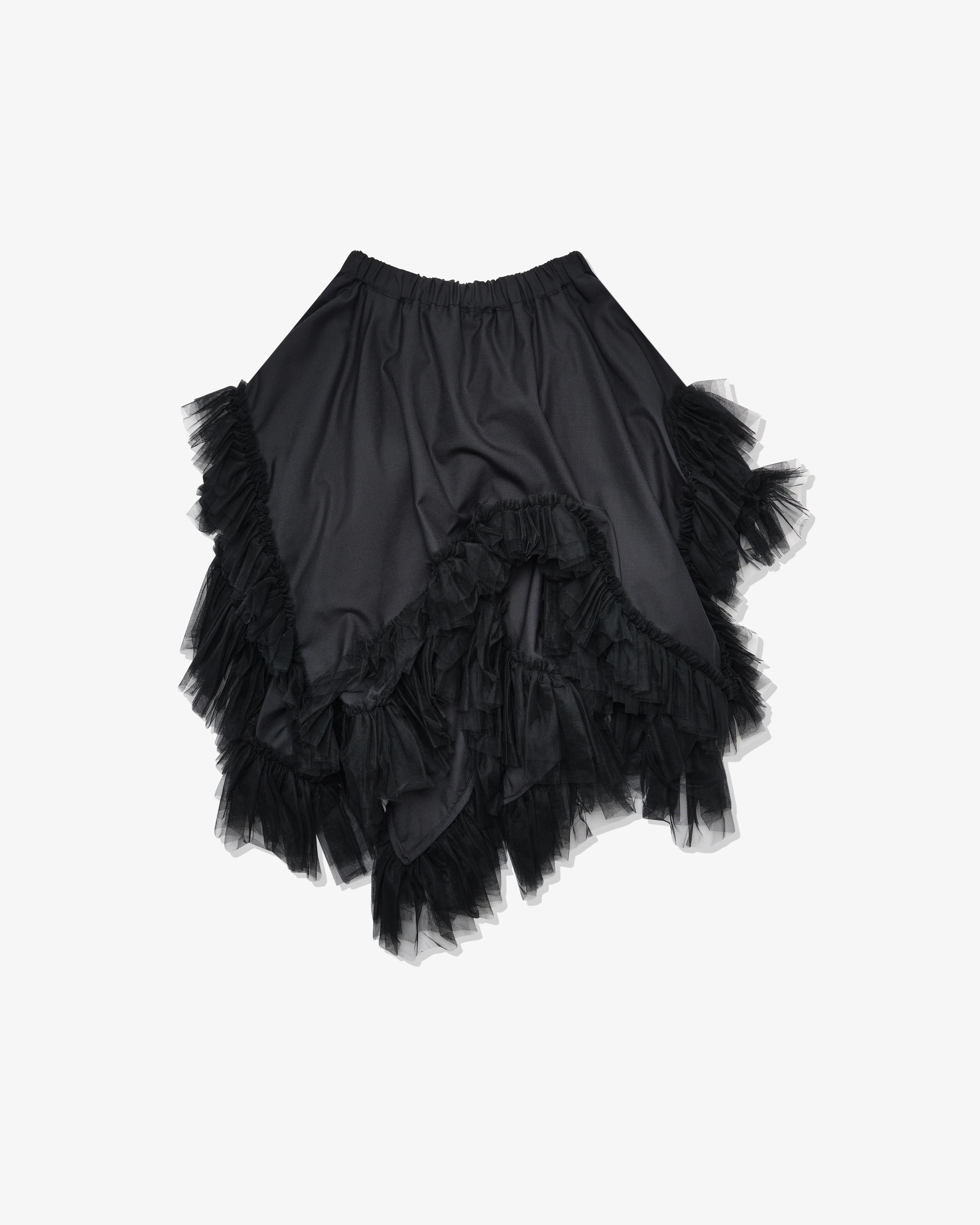 Noir Kei Ninomiya - Women's Ruffled Skirt - (Black)