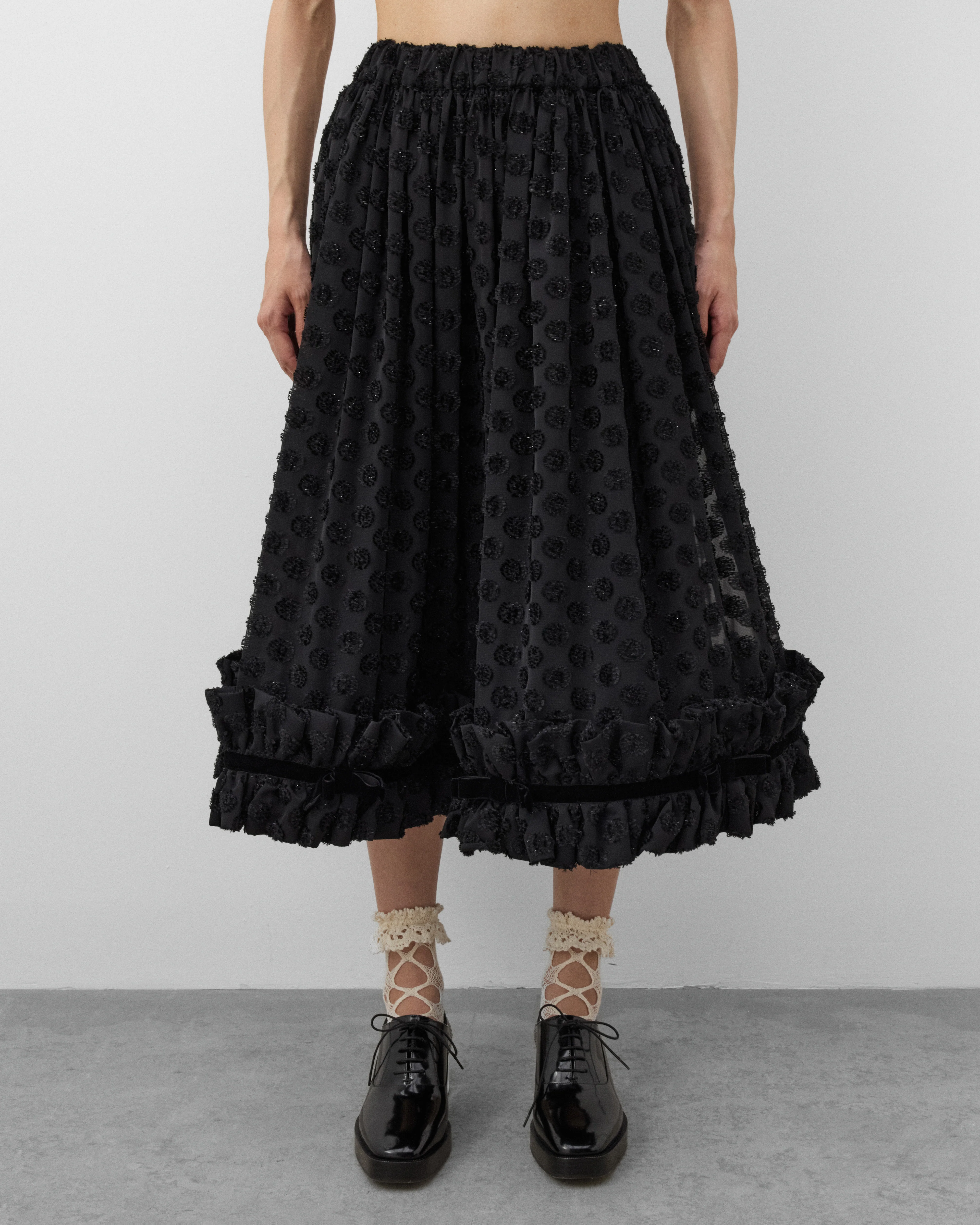 Noir Kei Ninomiya - Women's Ladies' Skirt - (Black) - Image 3