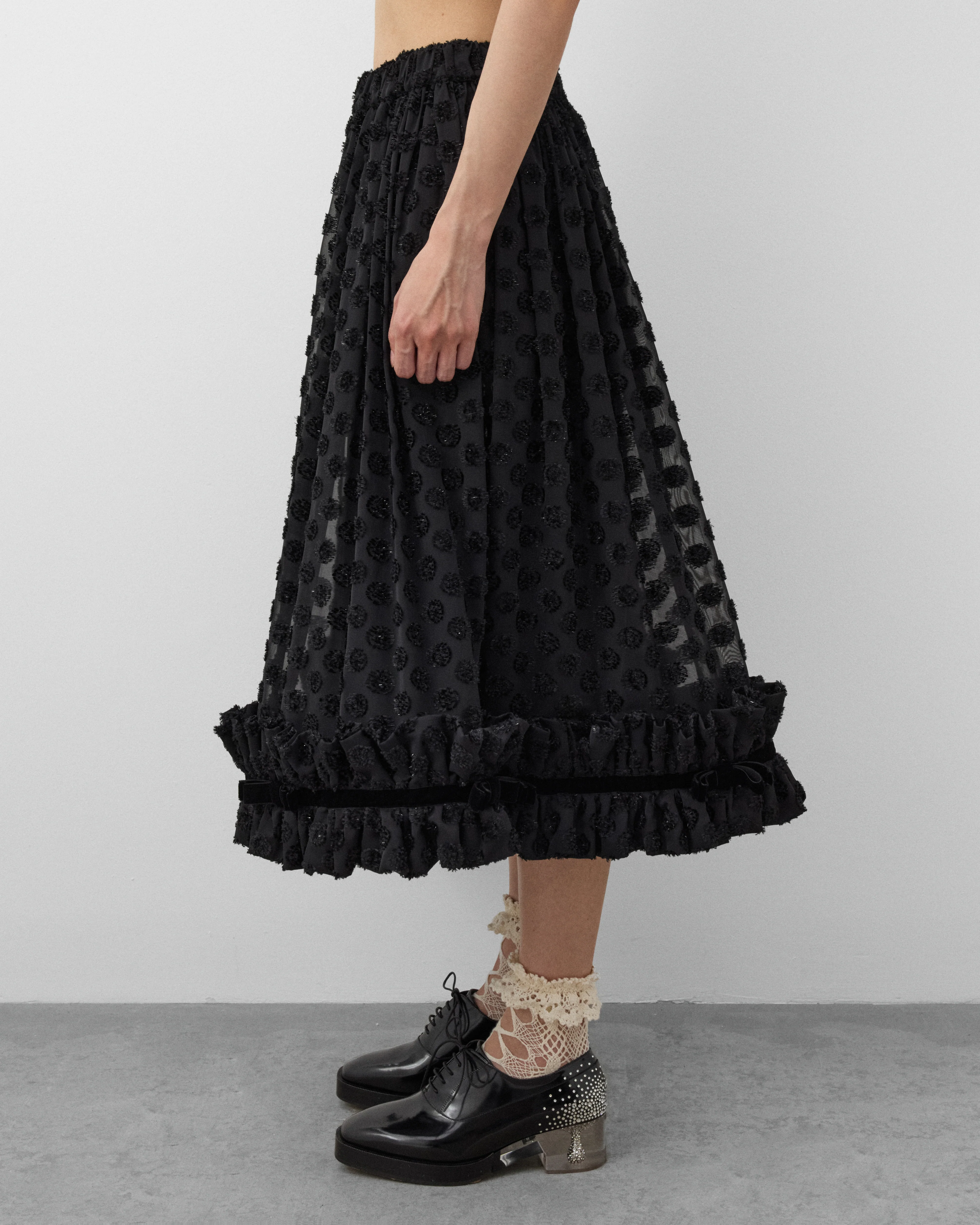 Noir Kei Ninomiya - Women's Ladies' Skirt - (Black) - Image 4