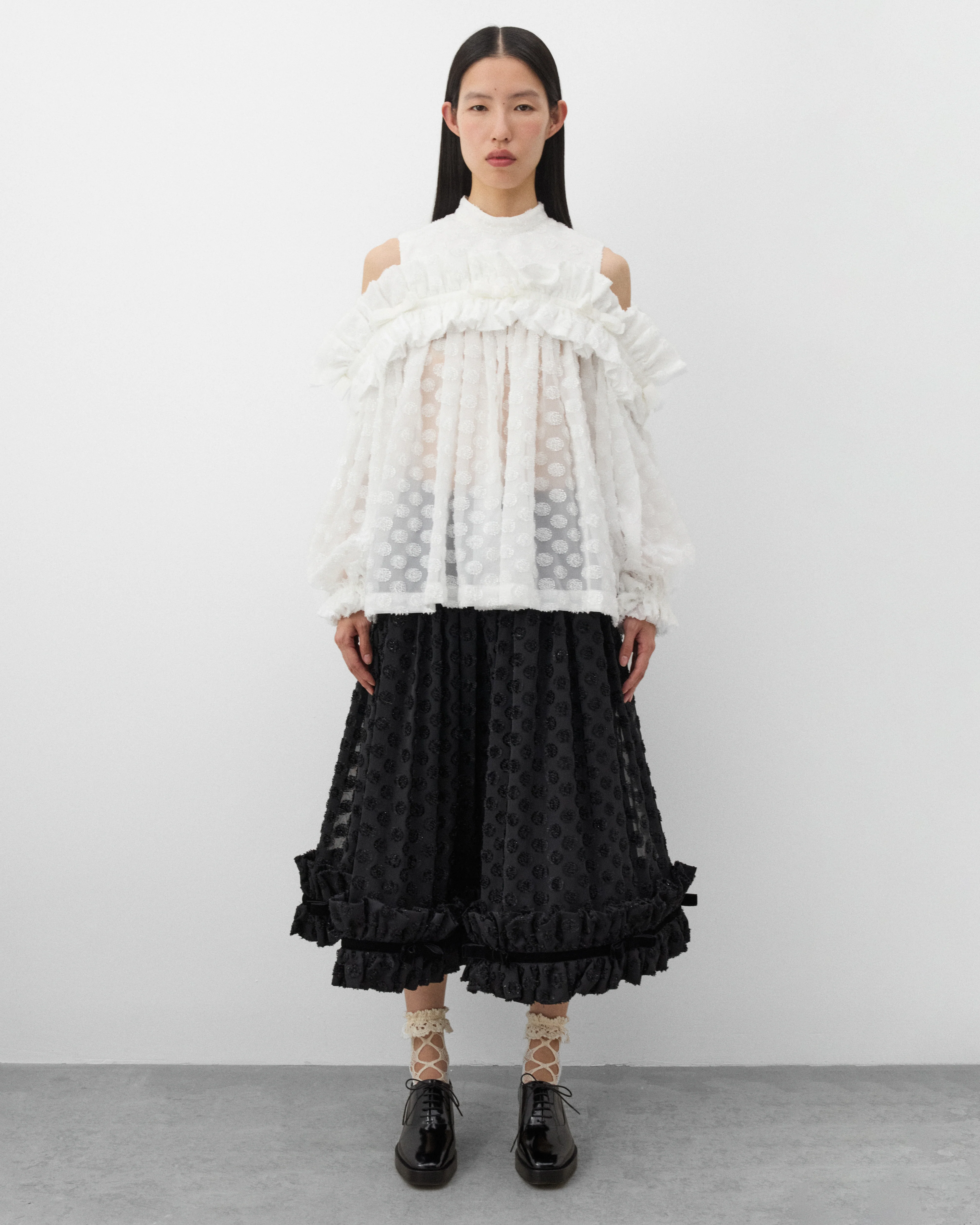 Noir Kei Ninomiya - Women's Ladies' Skirt - (Black) - Image 6