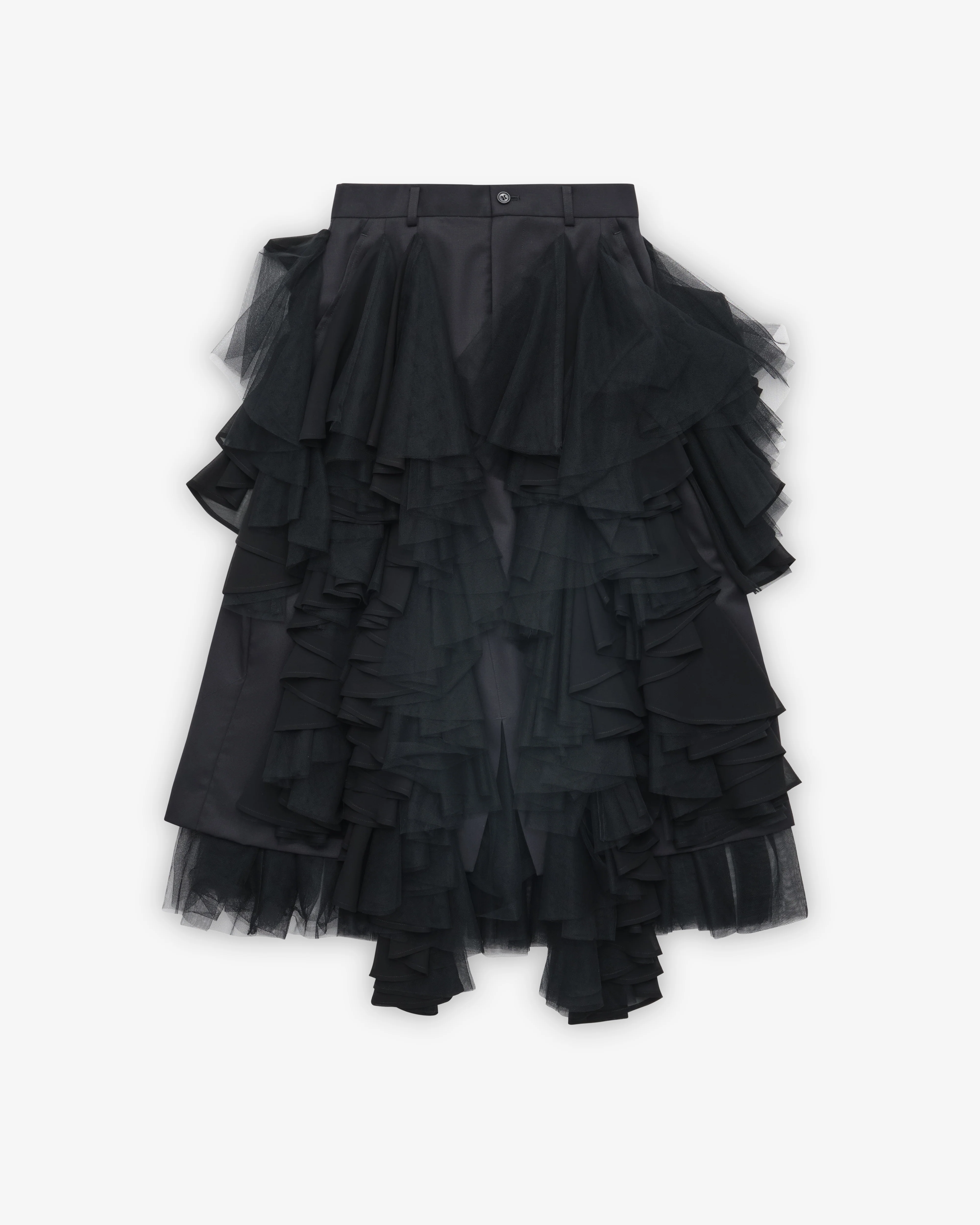Noir Kei Ninomiya - Women's Ruffled Skirt - (Black)