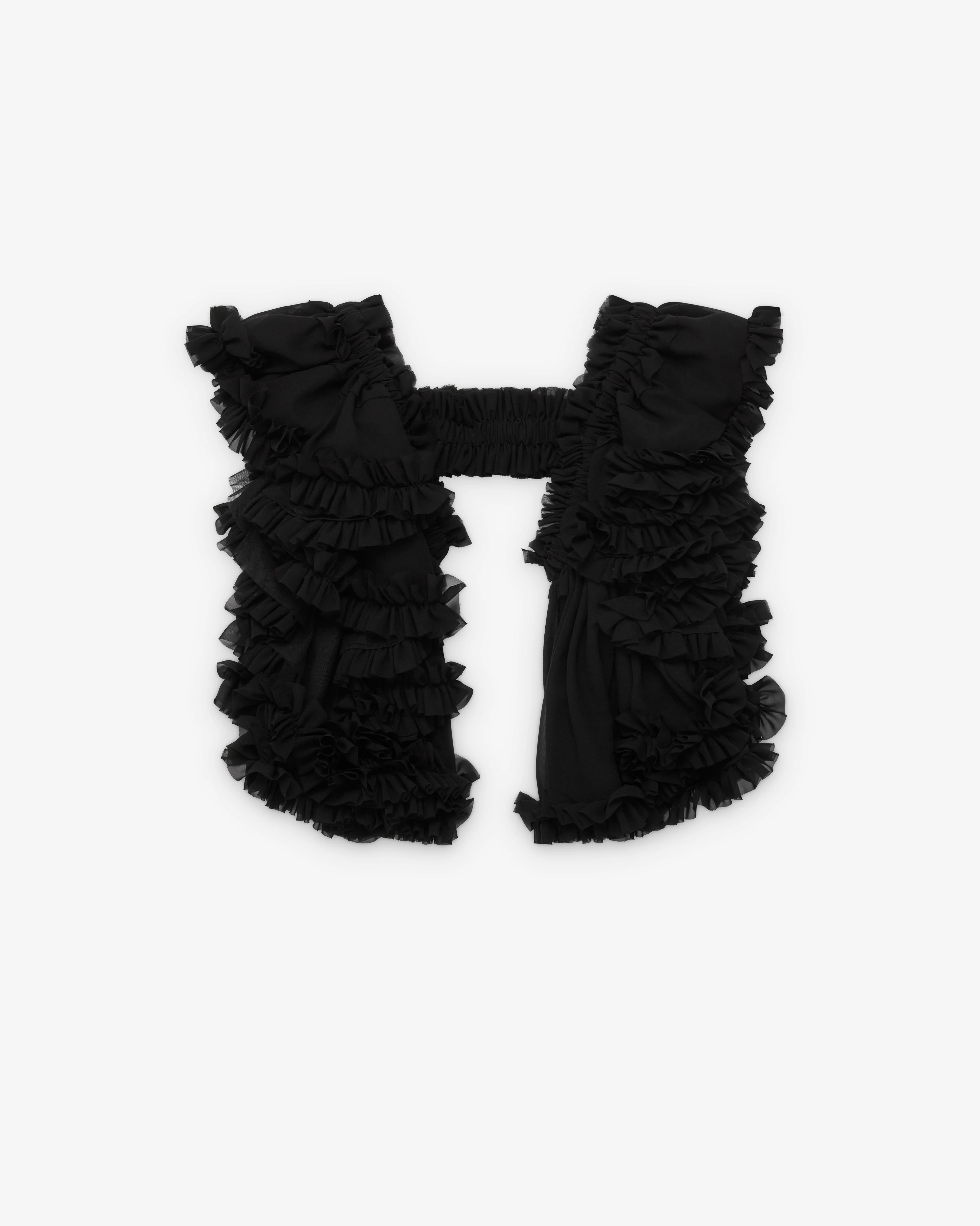 Noir Kei Ninomiya - Women's Tulle Vest - (Black)