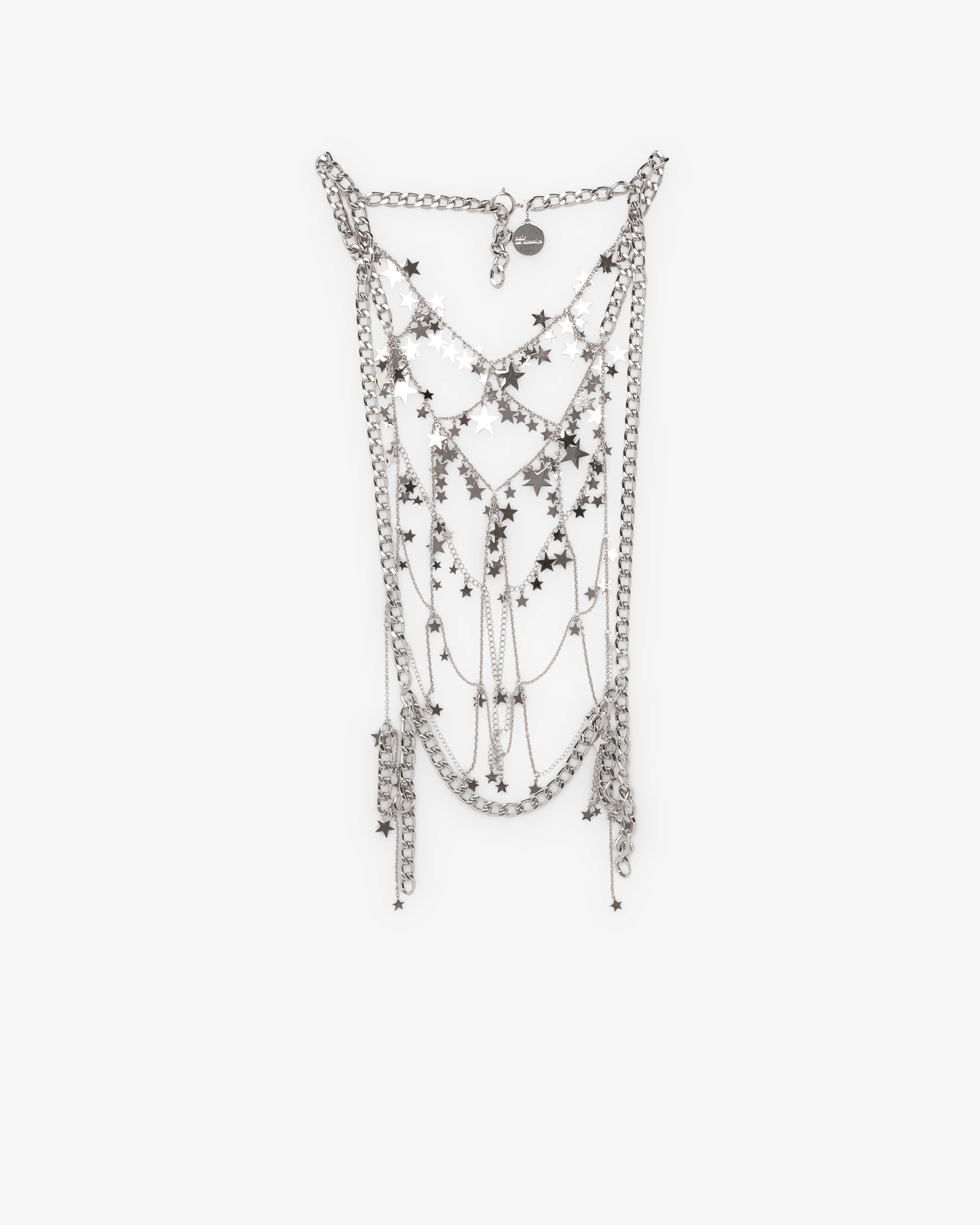 Noir Kei Ninomiya - Women's Metal Stars Harness - (Silver) - Image 2