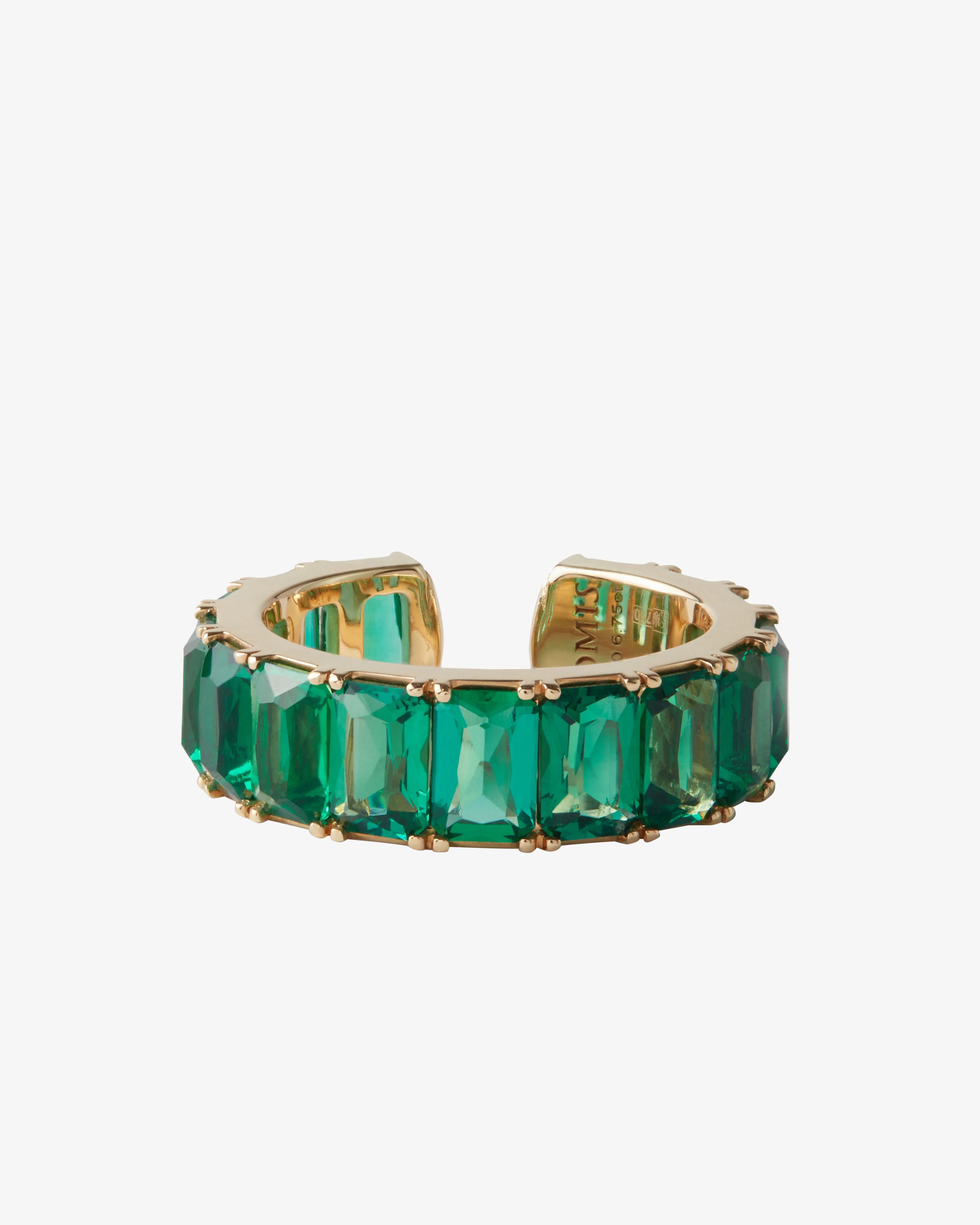 Nomis - Women's Simon Ear Cuff and Ring - (Green)