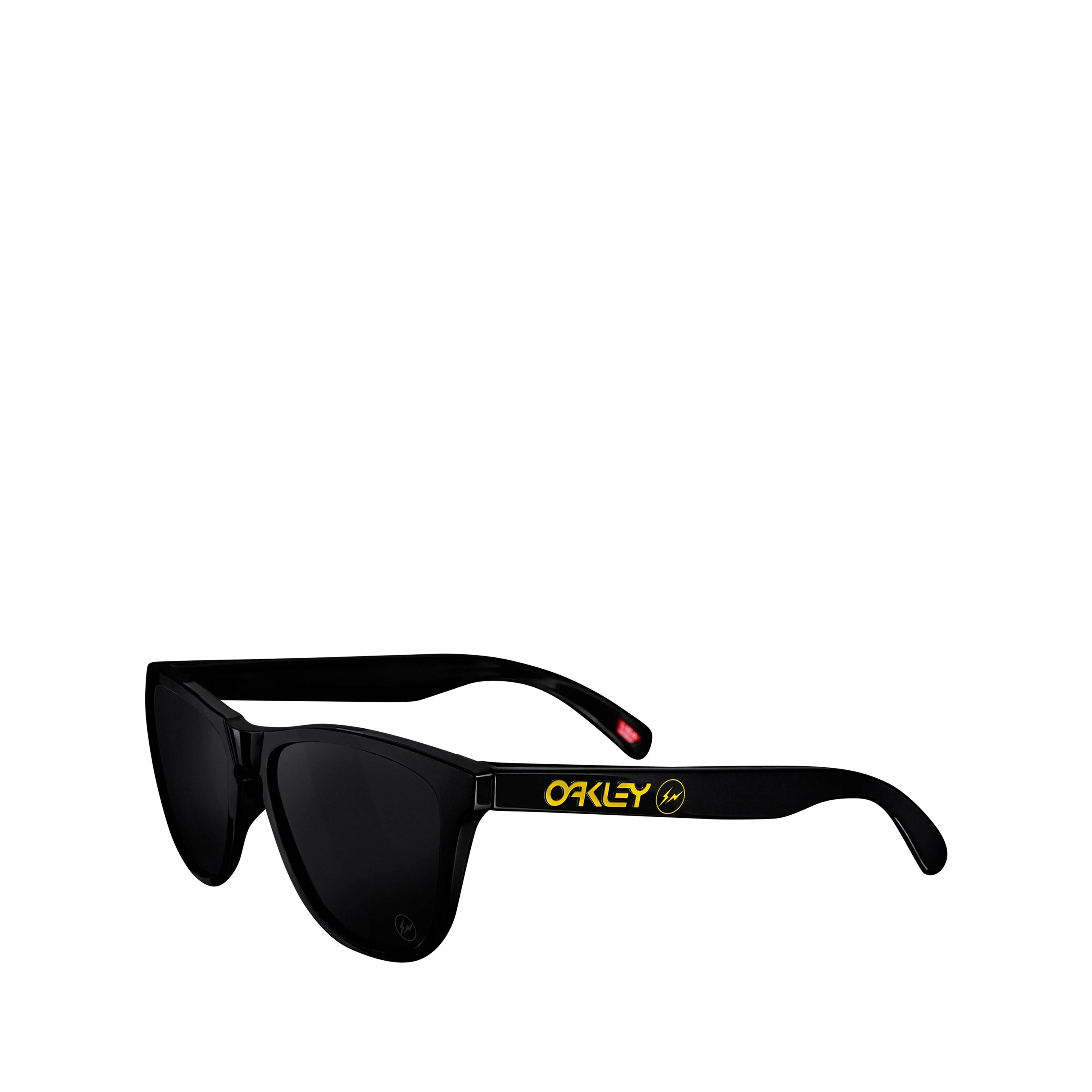 Oakley - Fragment Frogskins Sunglasses - (Yellow/Prizm Grey) - Image 2
