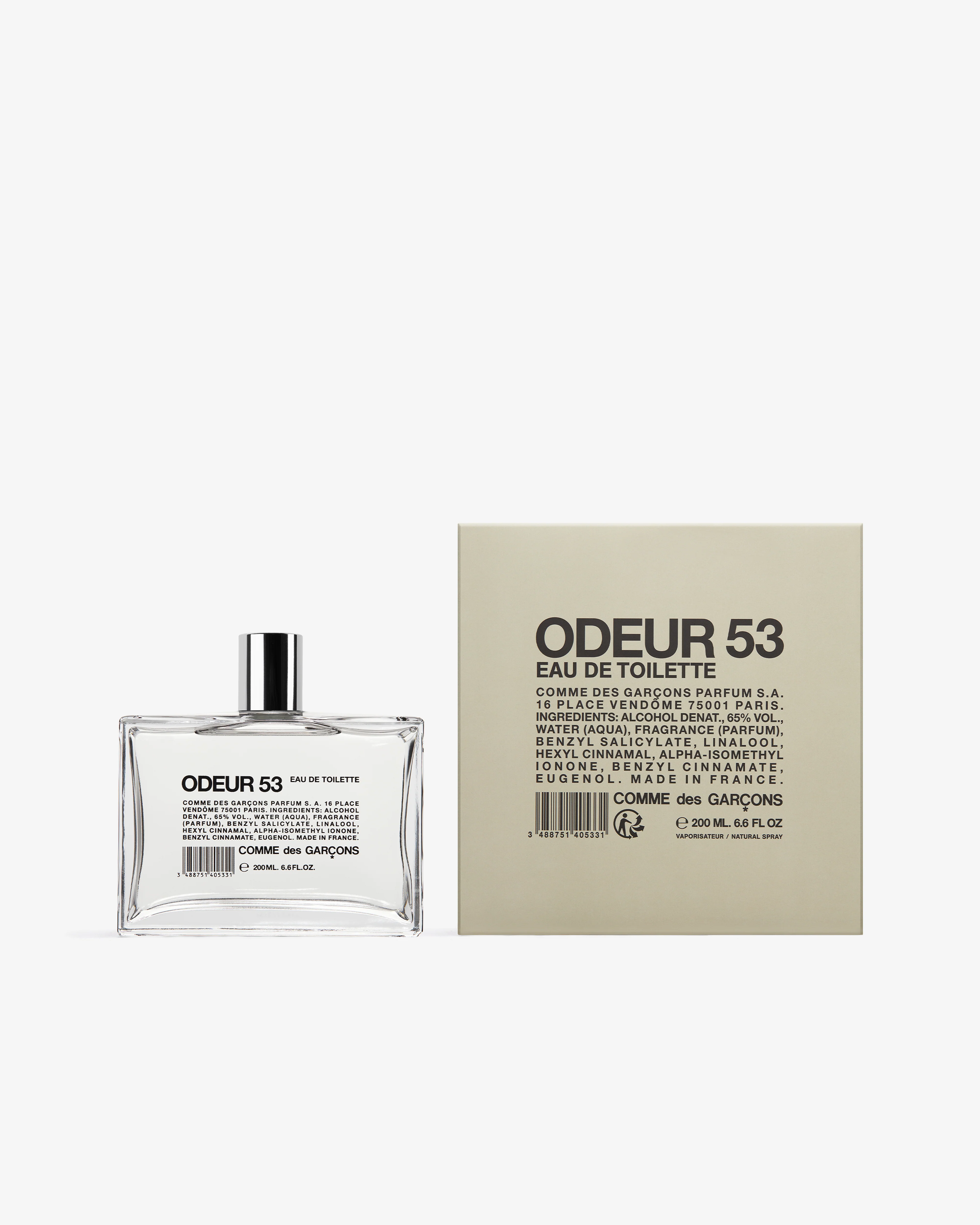 CDG Parfum - Odeur 53 Eau de Toilette - (200ml natural spray) - Image 2