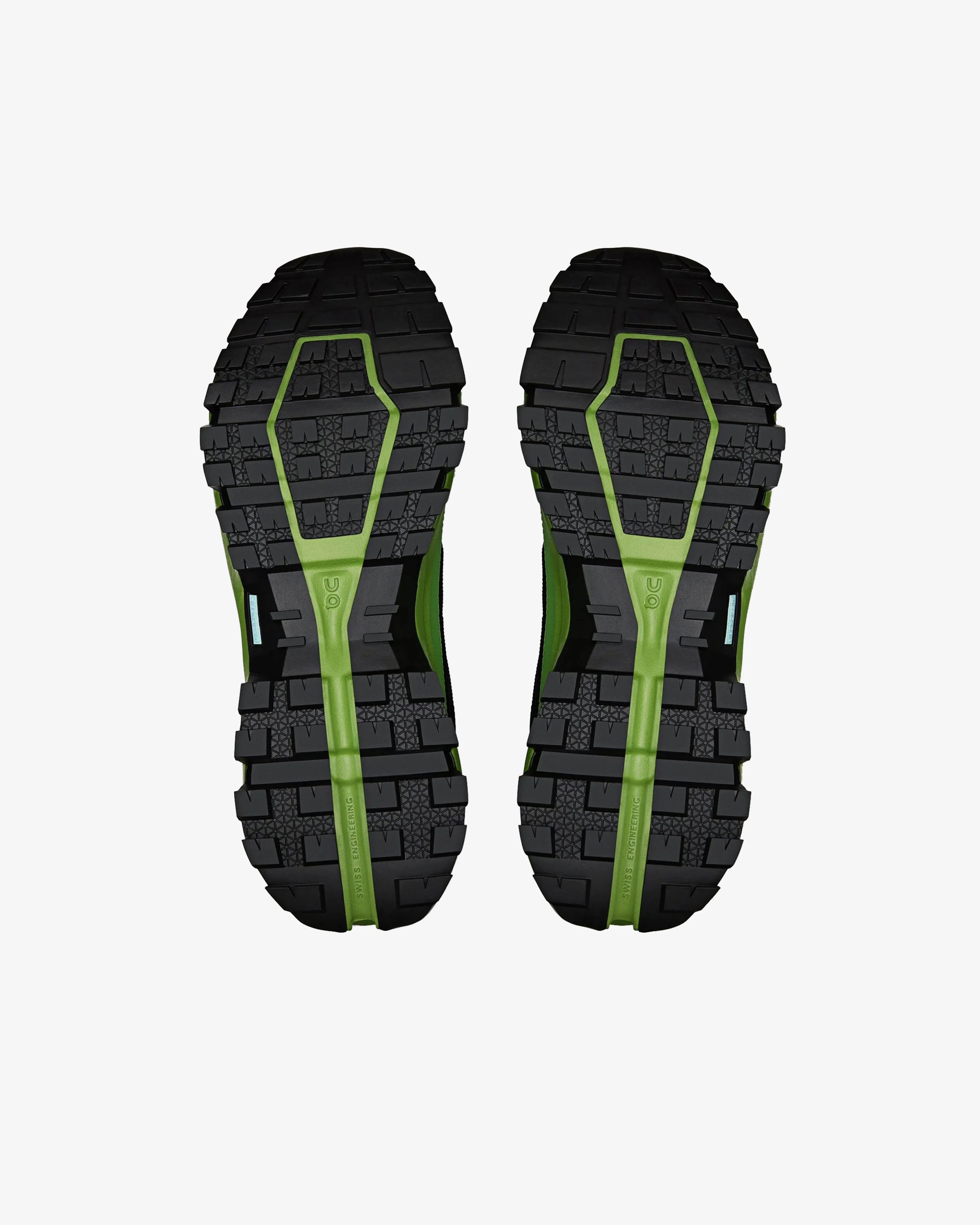 On Running - Men's Sky High Farm Cloudrock Low WP Sneakers - (Black/Celery) - Image 5
