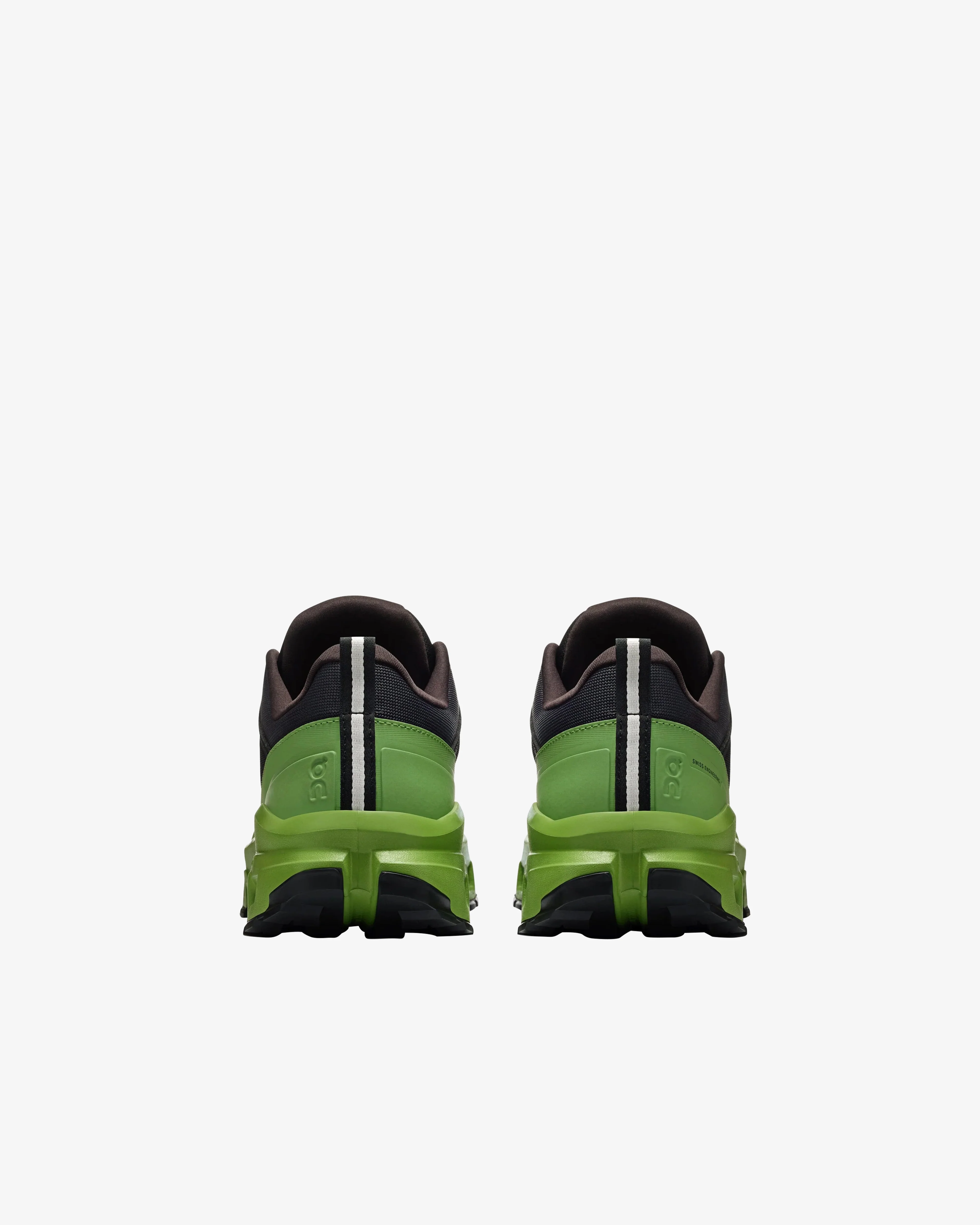 On Running - Men's Sky High Farm Cloudrock Low WP Sneakers - (Black/Celery) - Image 6