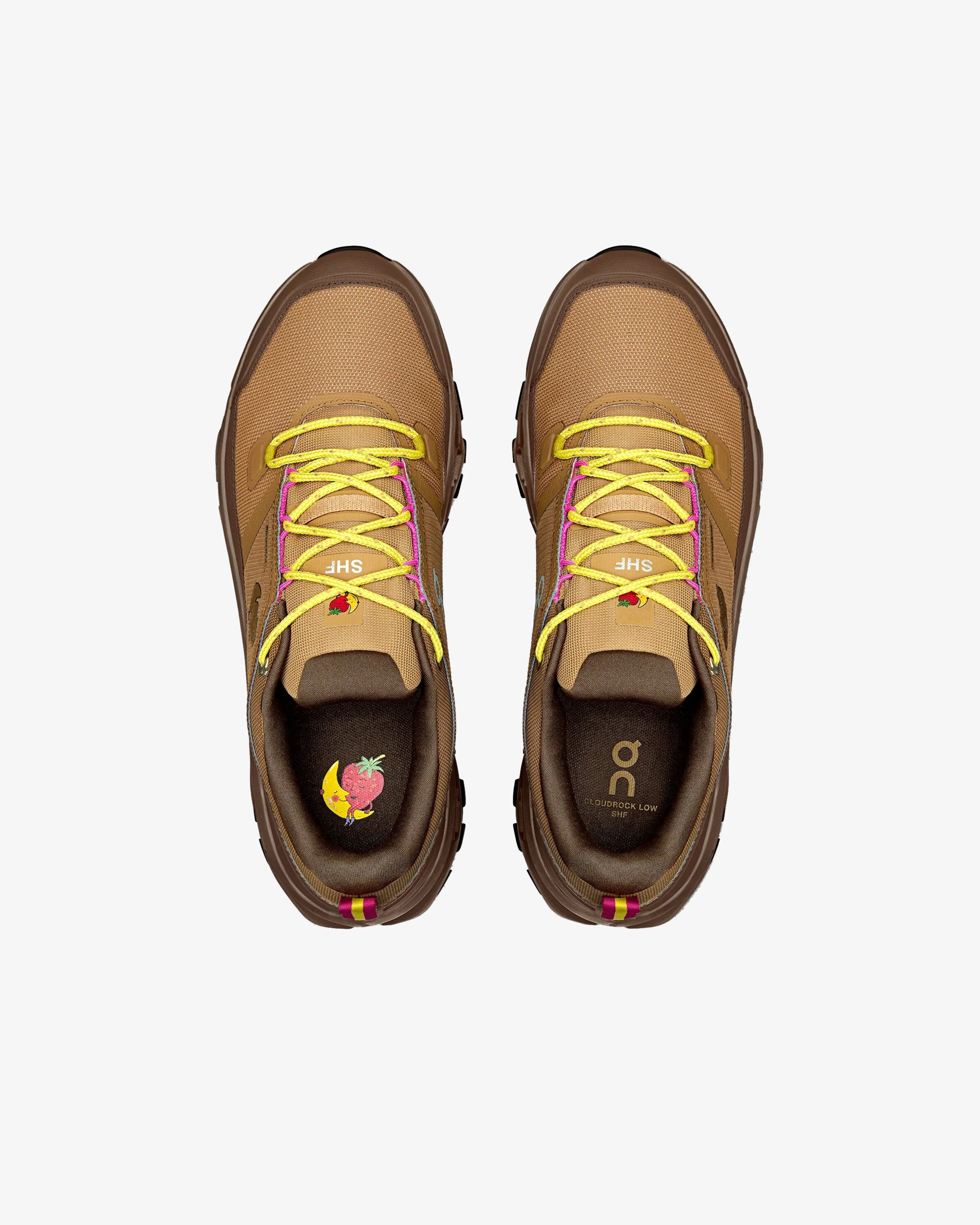 On Running - Men's Sky High Farm Cloudrock Low WP Sneakers - (Sphinx/Chestnut) - Image 4