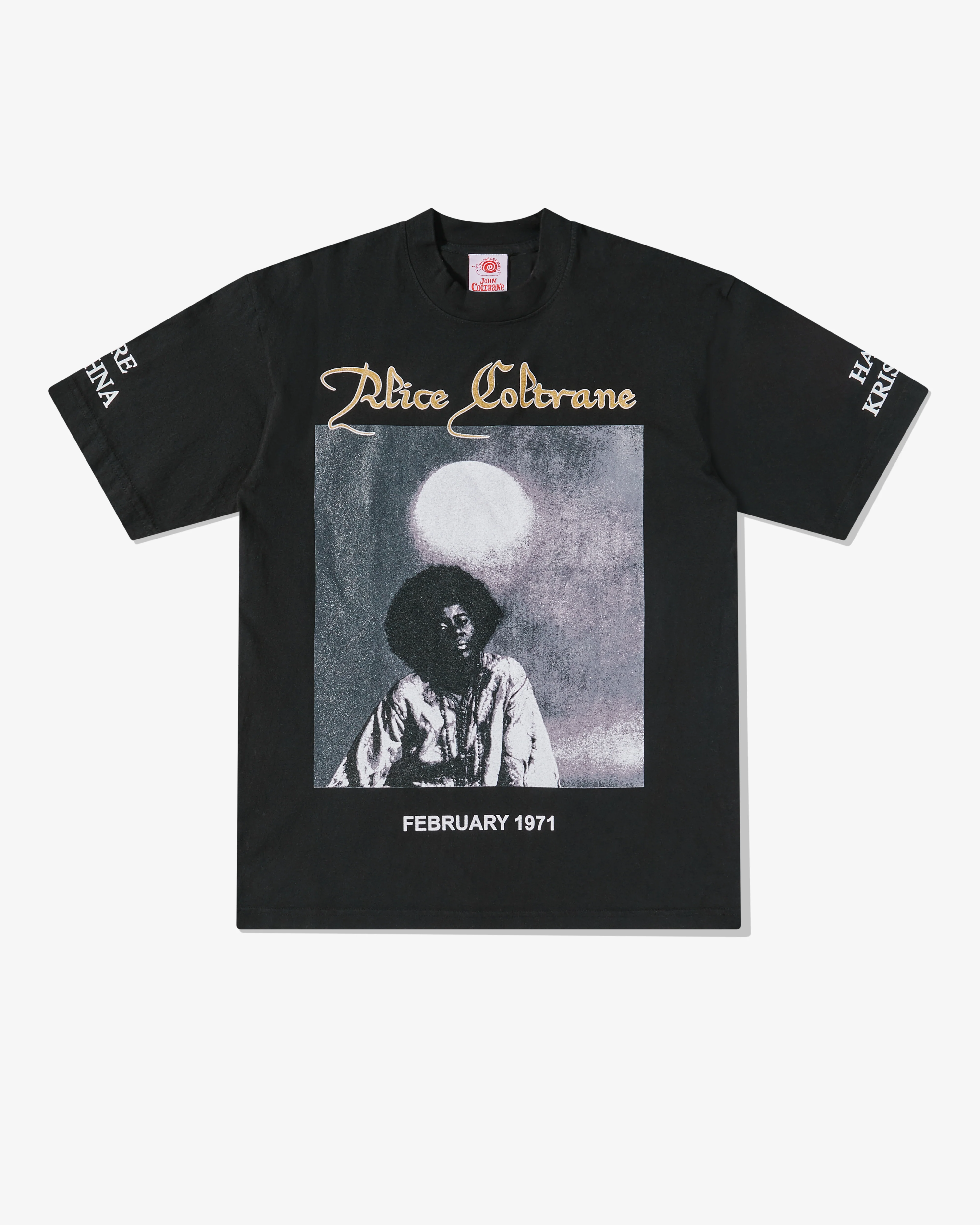 Online Ceramics - Alice Coltrane Men's February 1971 T-Shirt - (Black)