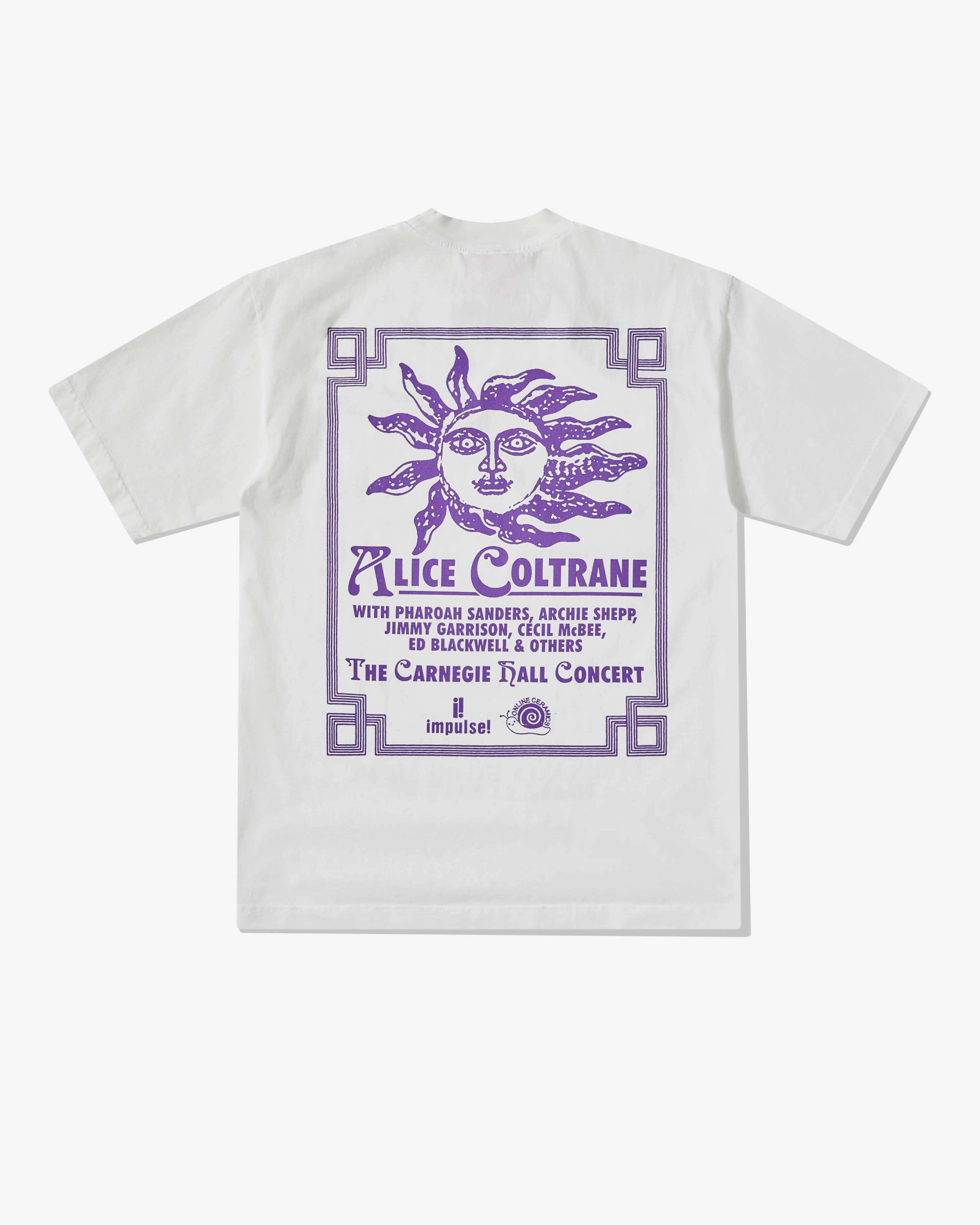 Online Ceramics - Alice Coltrane Men's Eternally Divine Music T-Shirt - (Off White) - Image 2