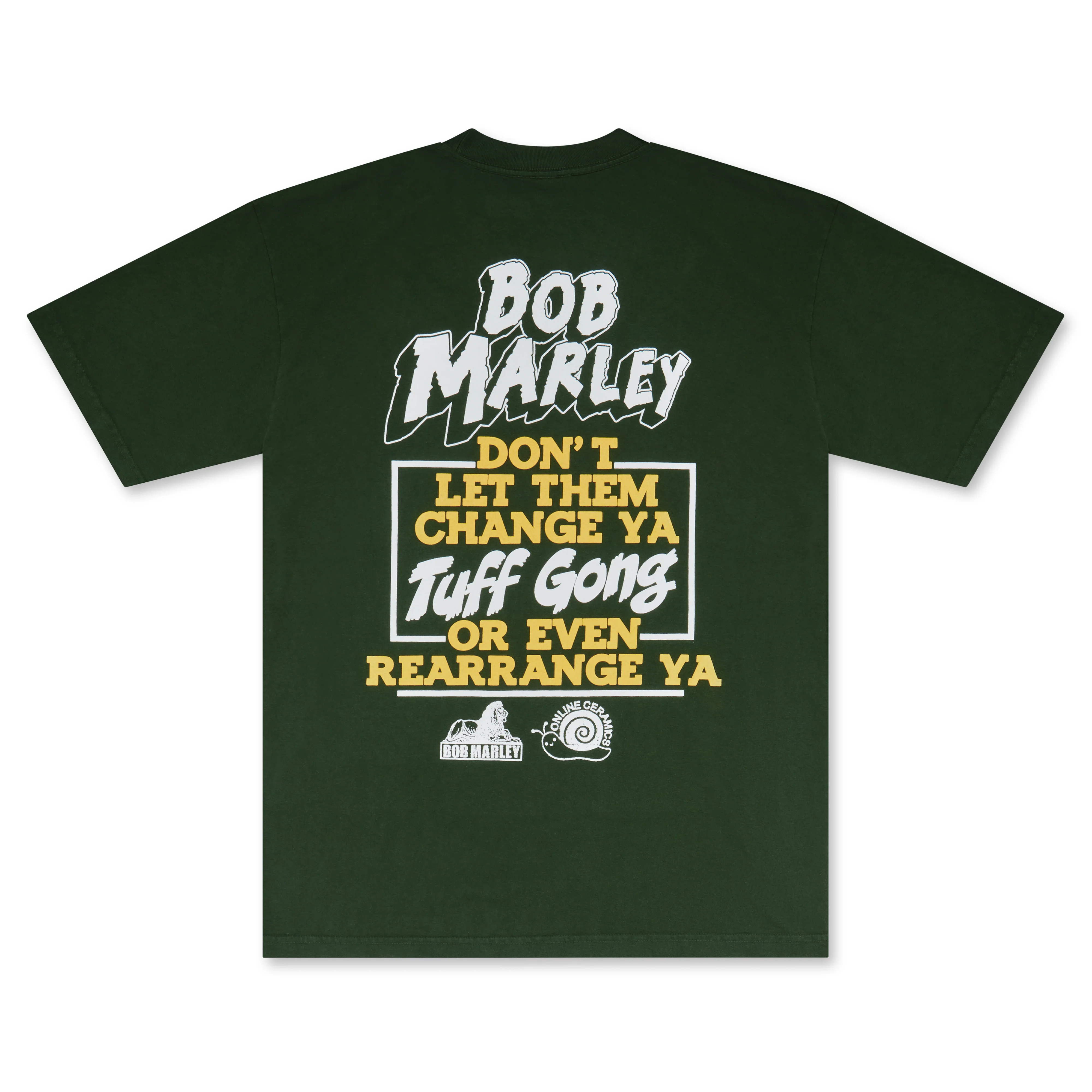 Online Ceramics - Don't Let Them Change Ya Tee - (Black) - Image 2