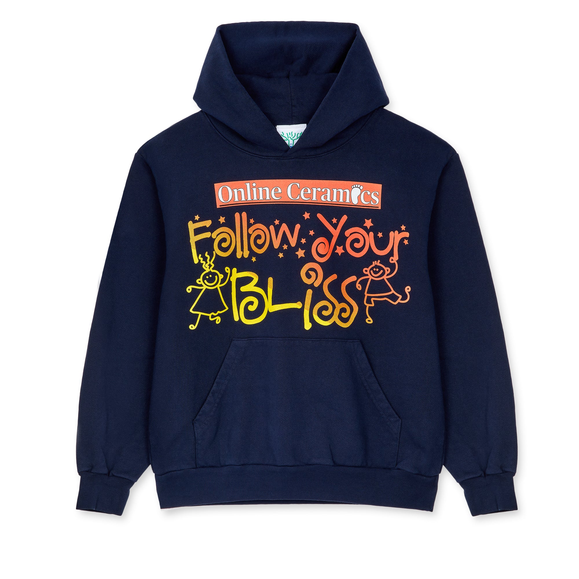 Online Ceramics - Follow Your Bliss Hoodie - (Navy)