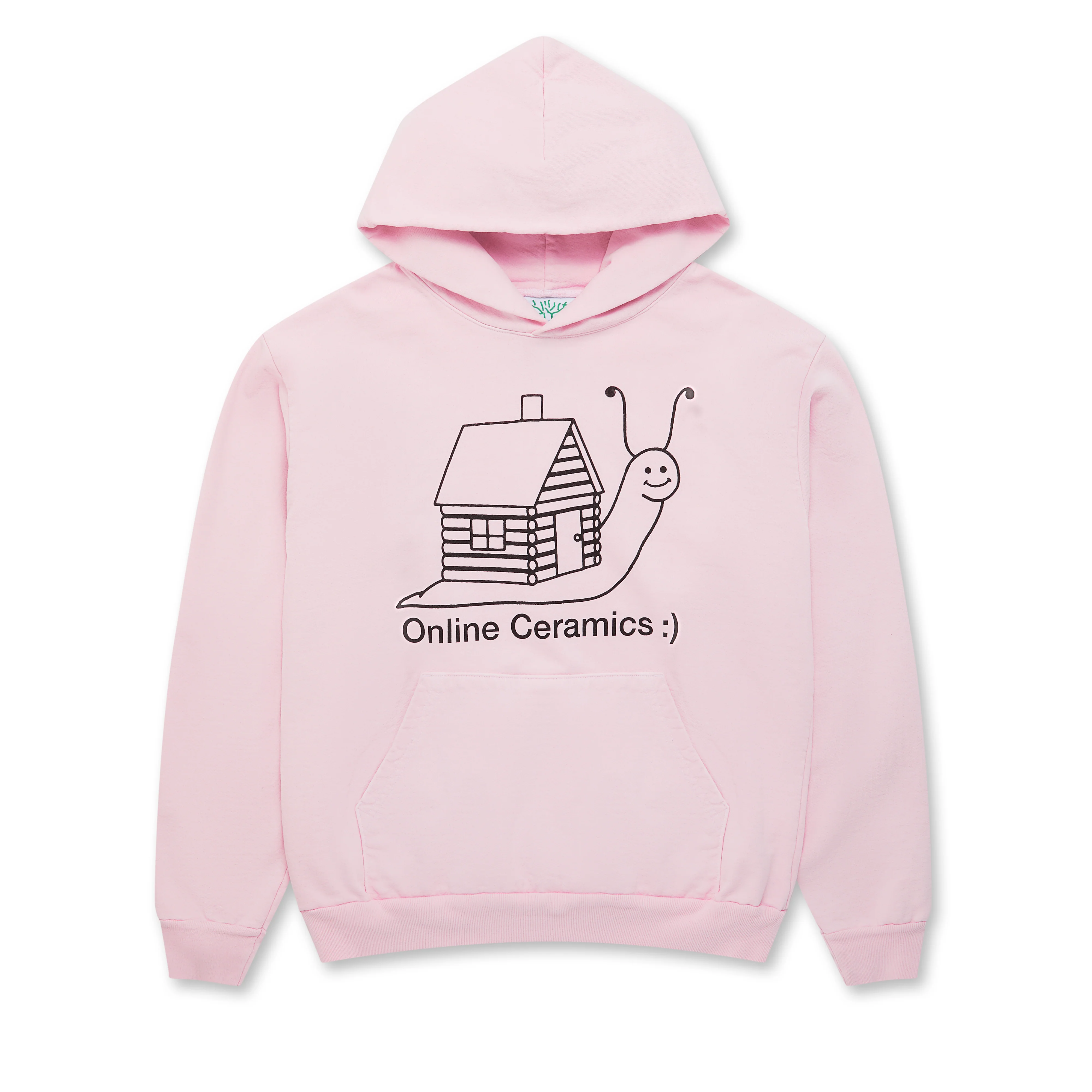 Online Ceramics - Cabin Logo Hoodie - (Pink)