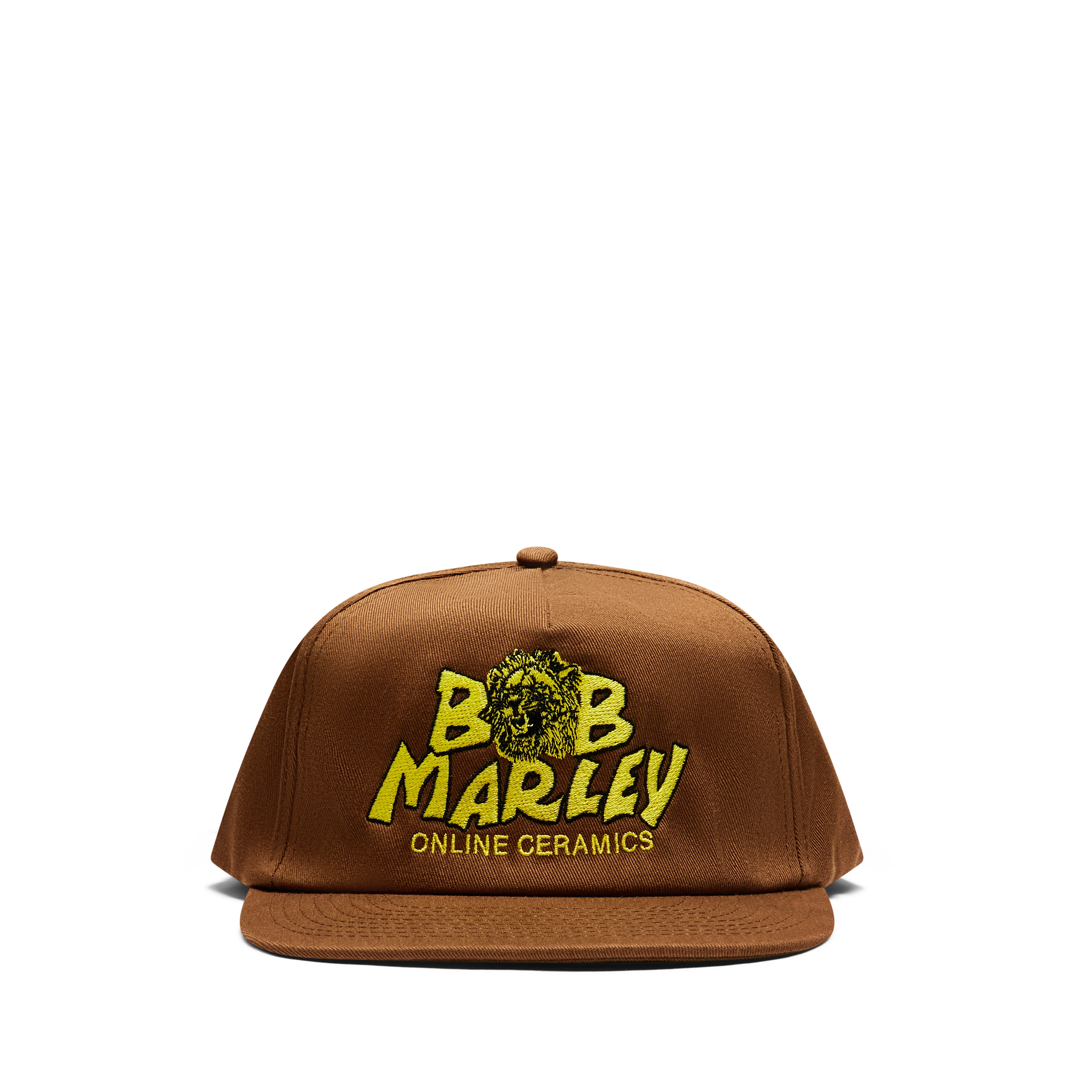 Online Ceramics - Lion Logo Embriodery Cap - (Brown)