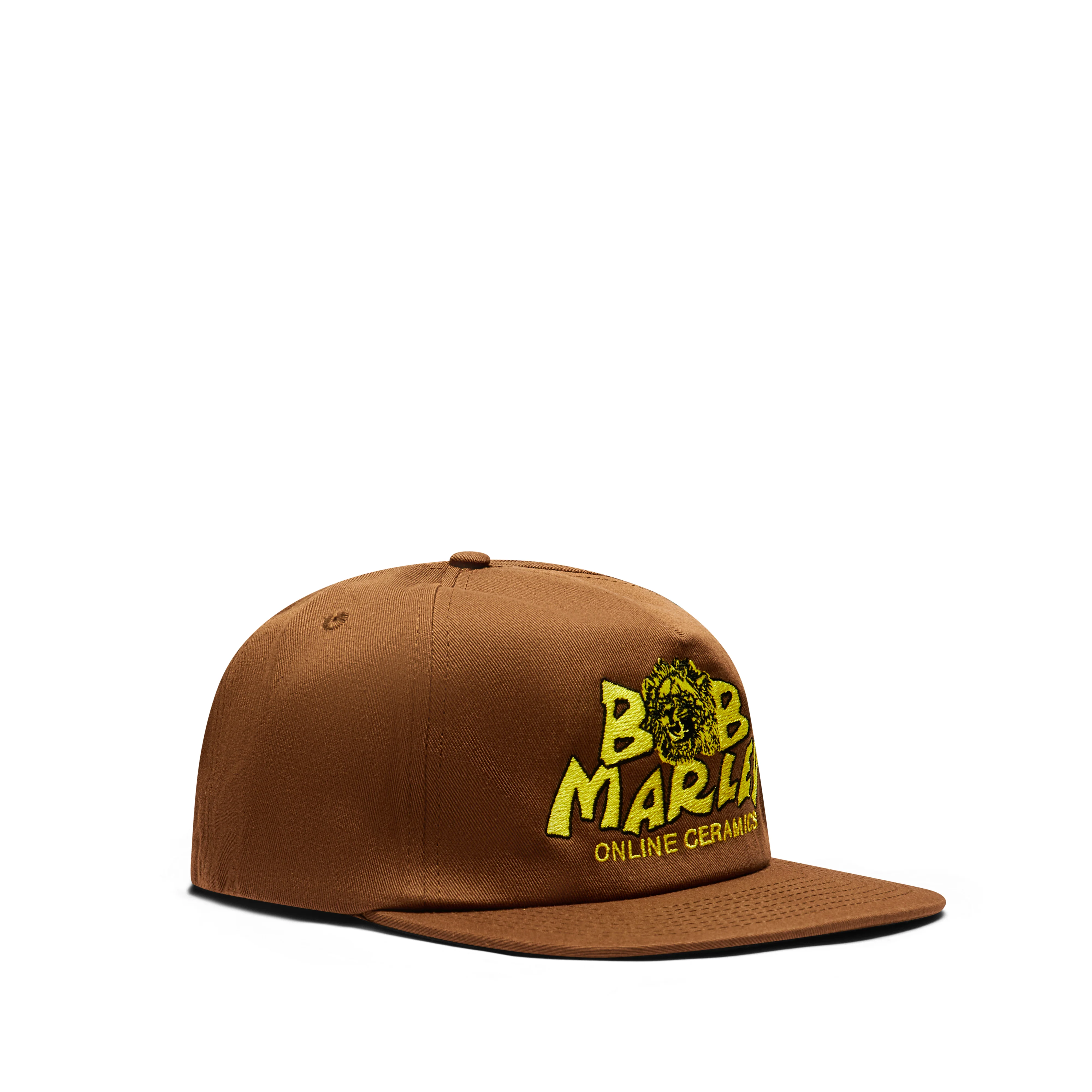Online Ceramics - Lion Logo Embriodery Cap - (Brown) - Image 2