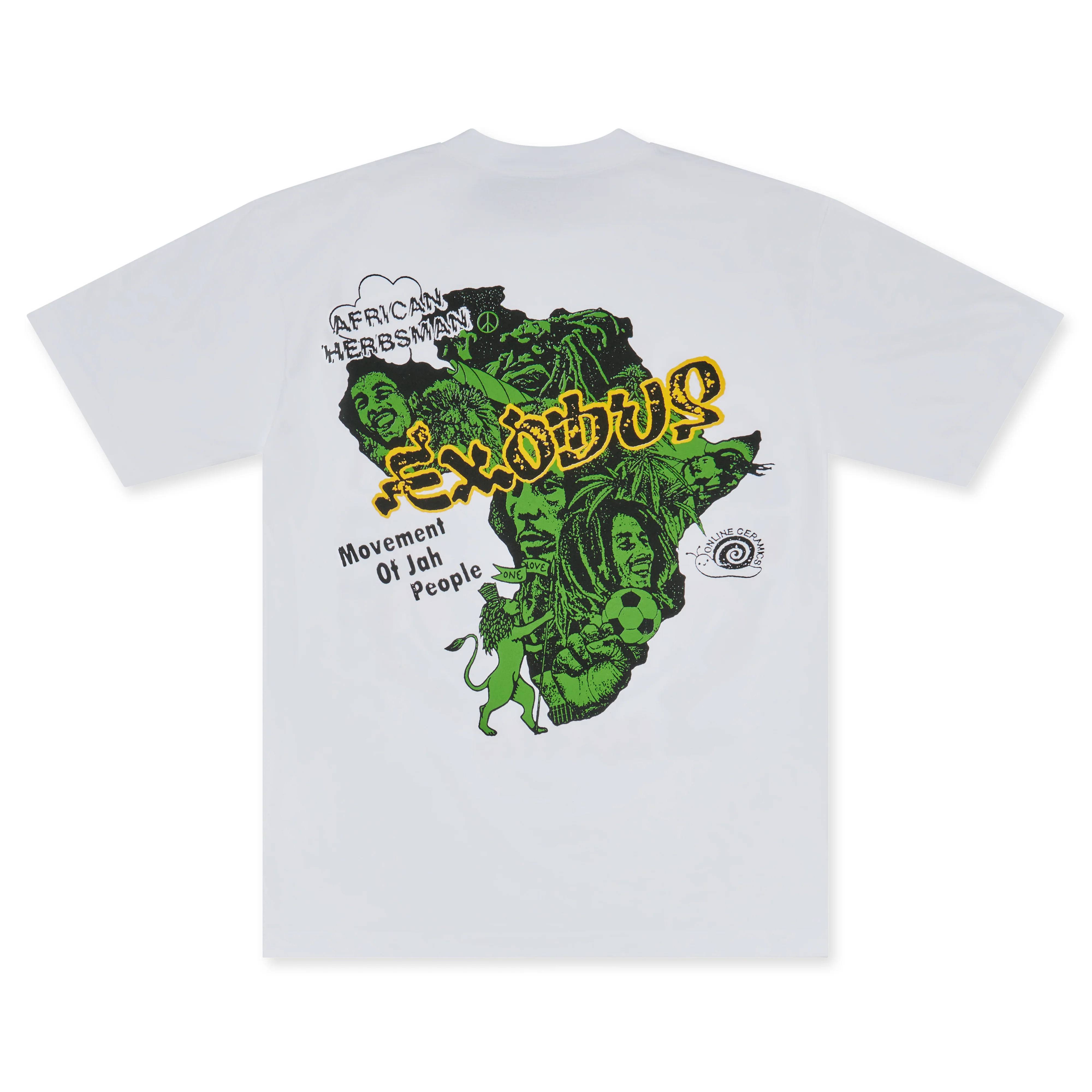 Online Ceramics - Natural Mystic Tee - (White) - Image 2