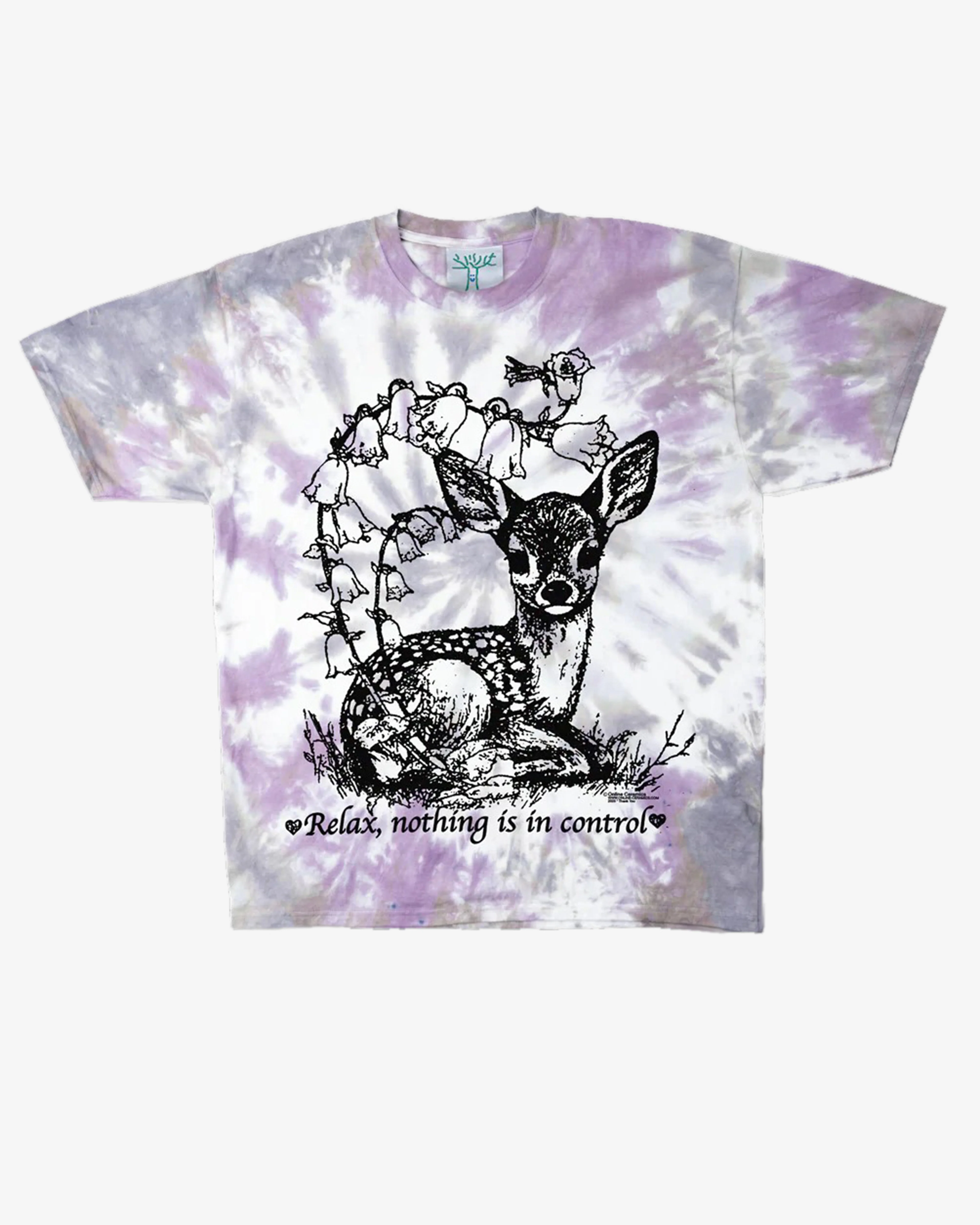 Online Ceramics - Men's Nothing Is In Control T-Shirt - (Tie Dye)