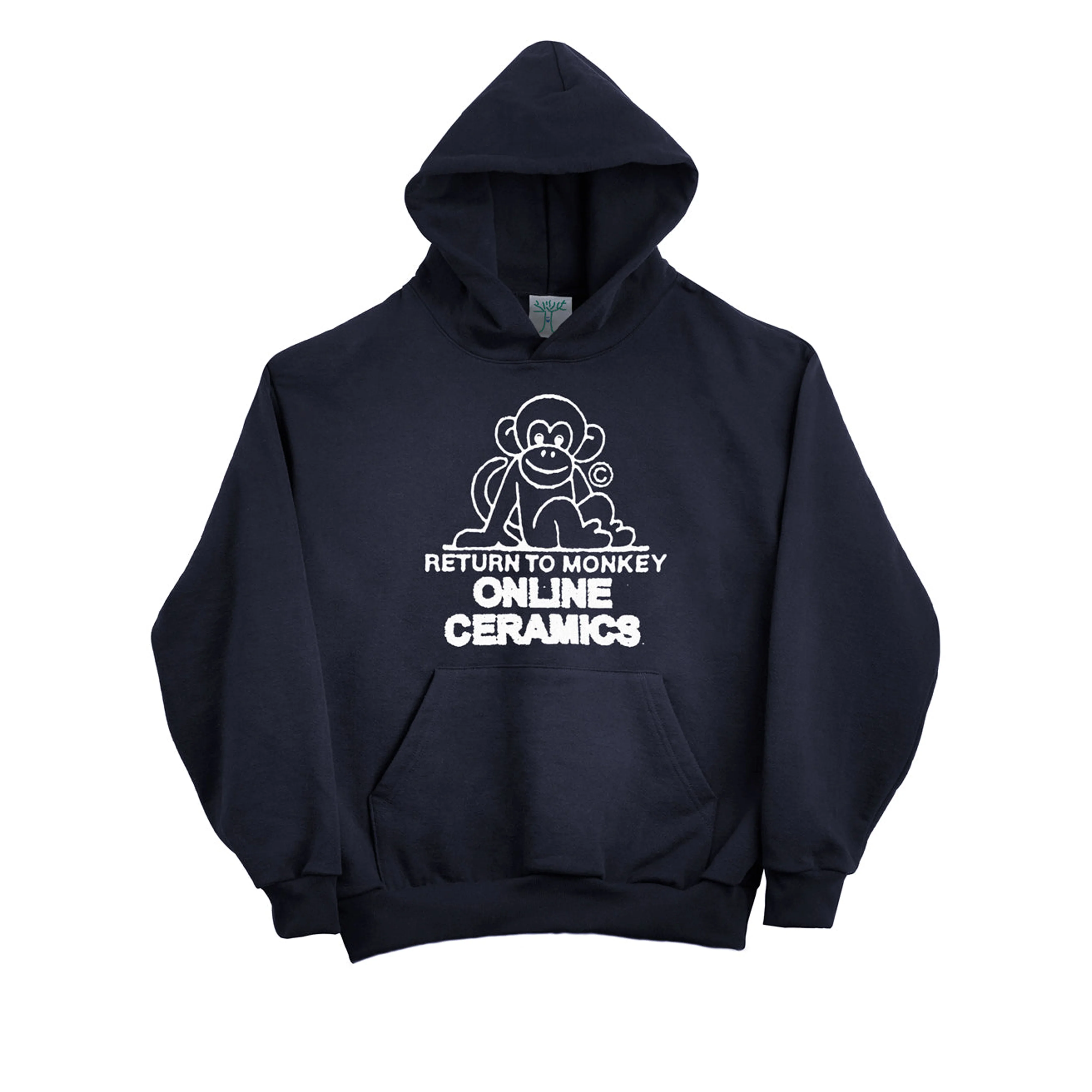 Online Ceramics - Men's Return To Monkey Hoodie - (Navy)