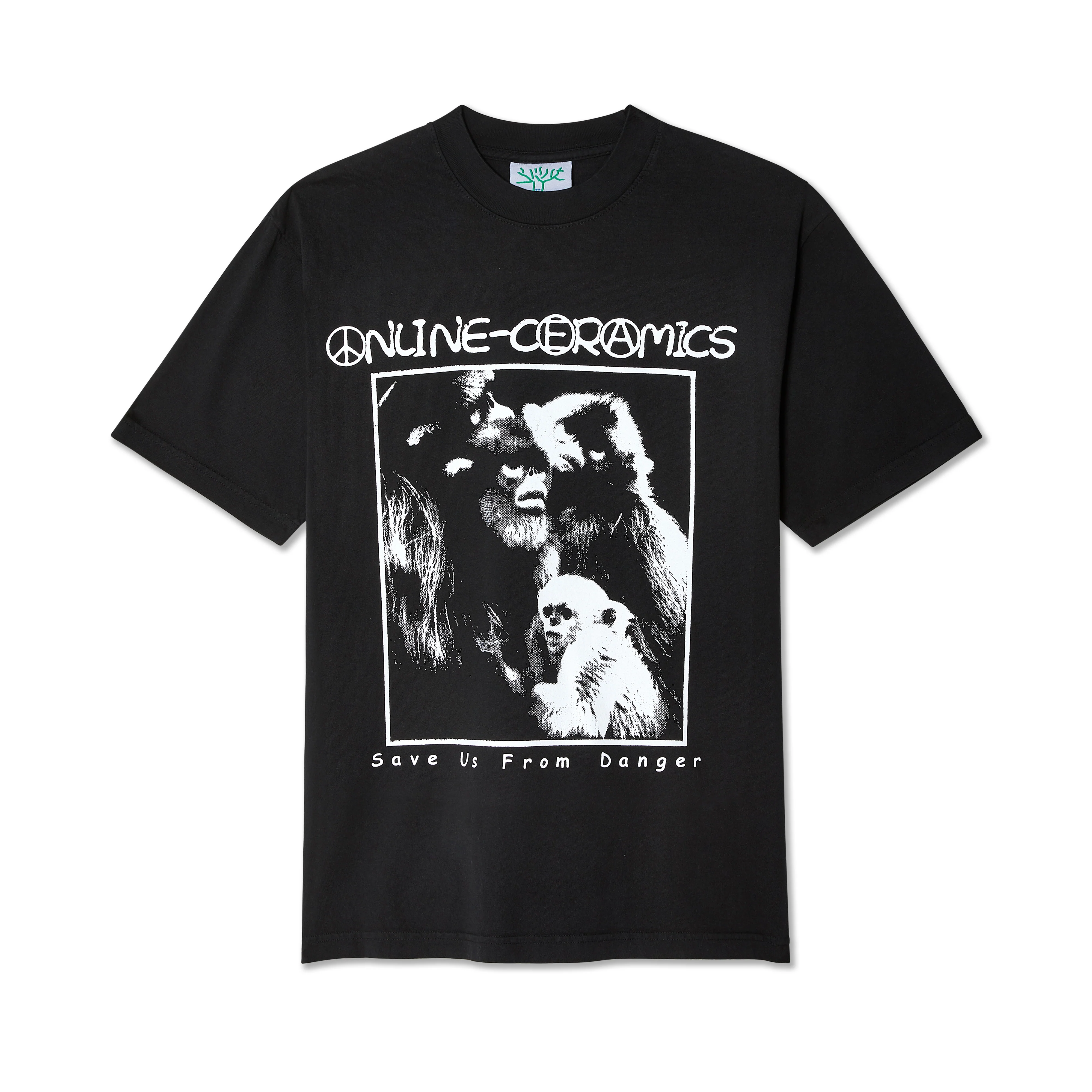 Online Ceramics - Stop Animal Testing T-Shirt - (Black)