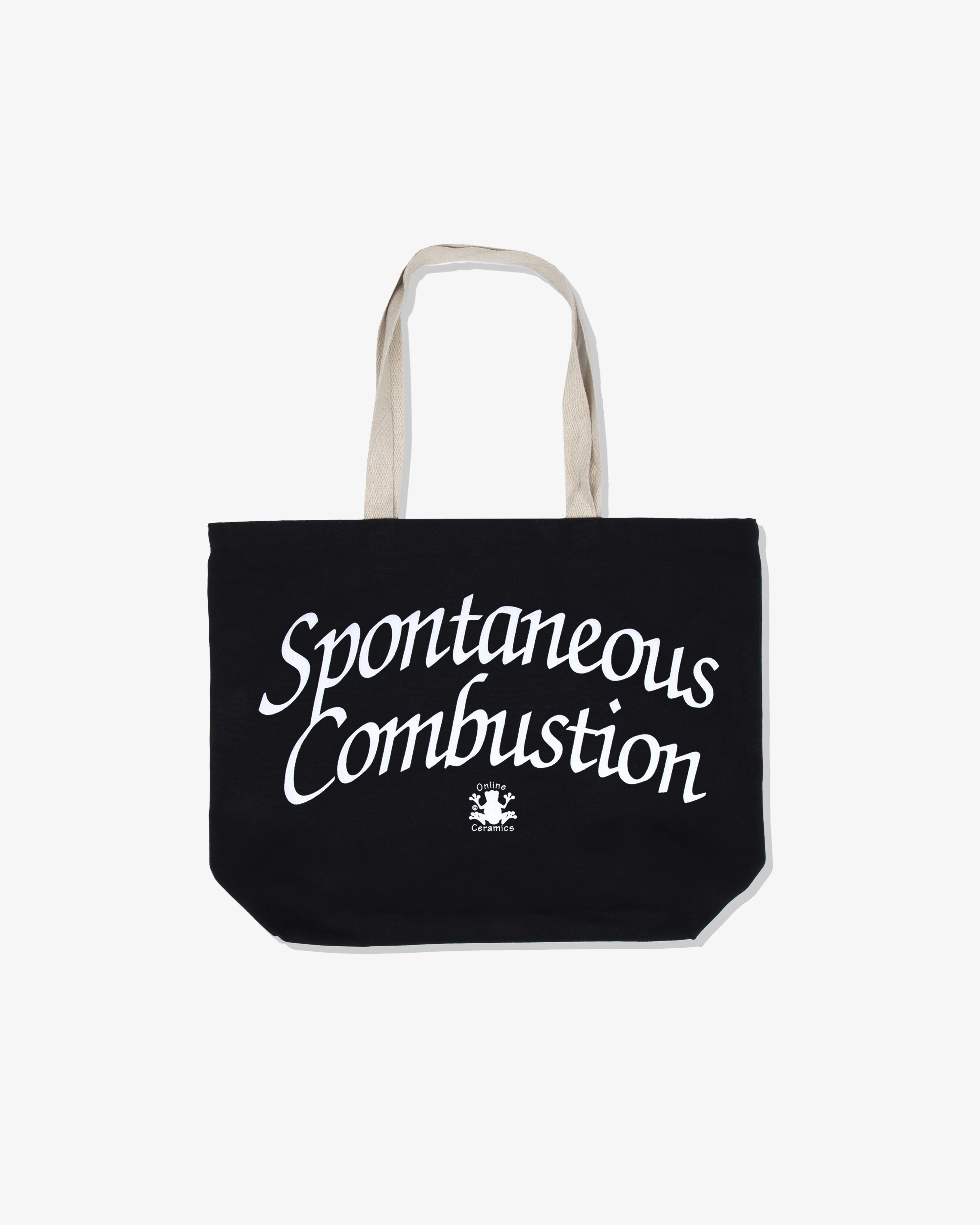Online Ceramics - Men's Spontaneous Combustion Tote - (Black)