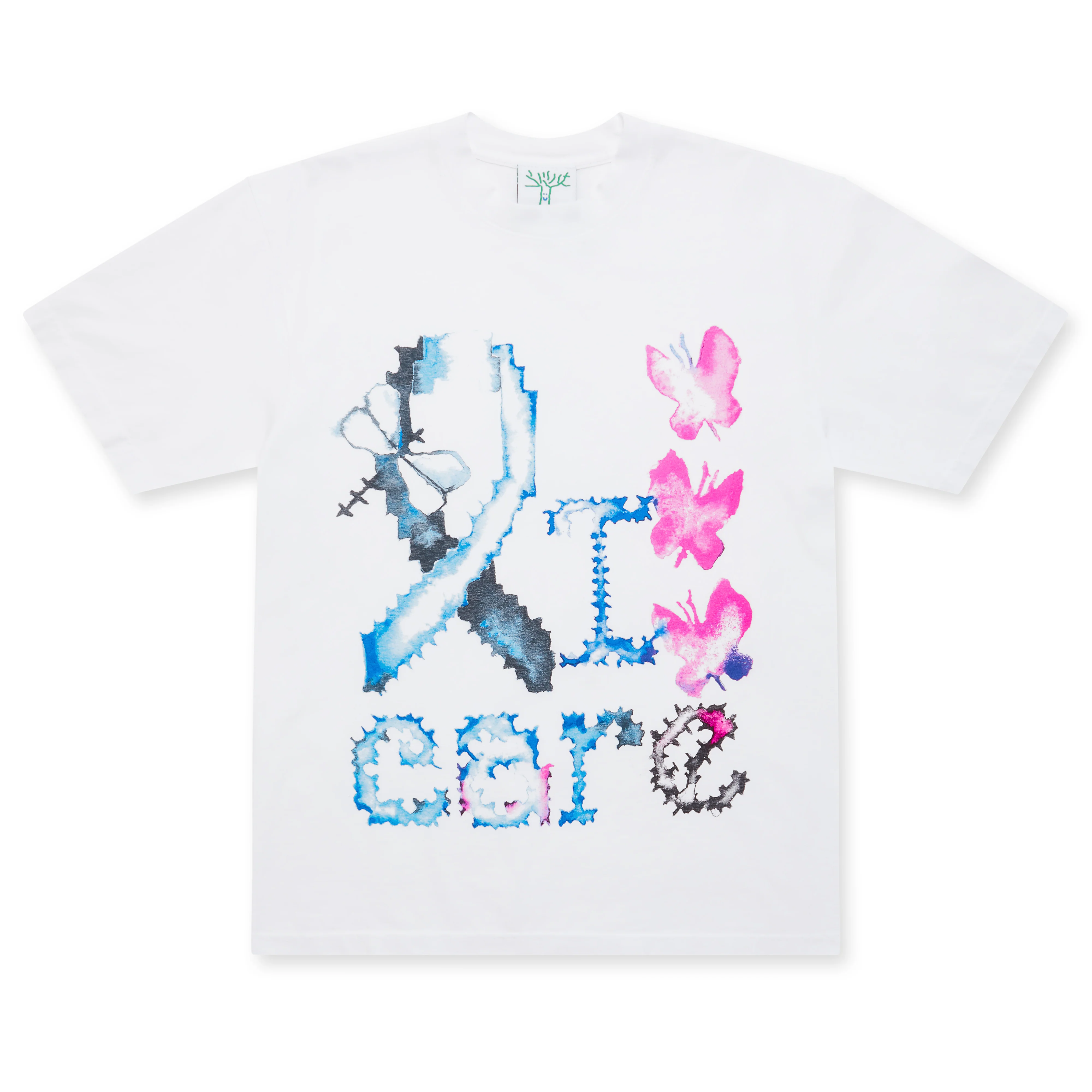 Online Ceramics - I Care Tee - (White)