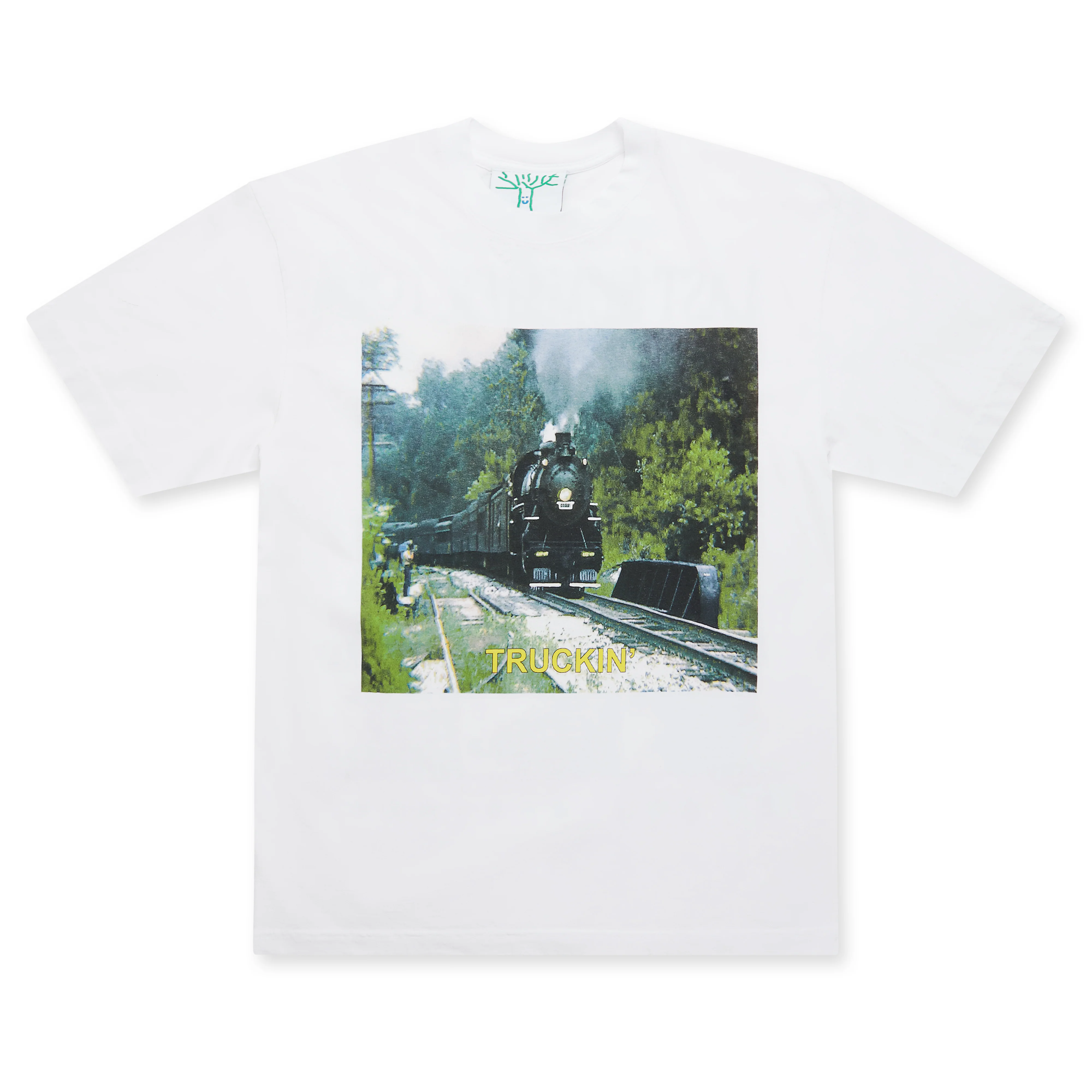 Online Ceramics - Truckin' Tee - (White)