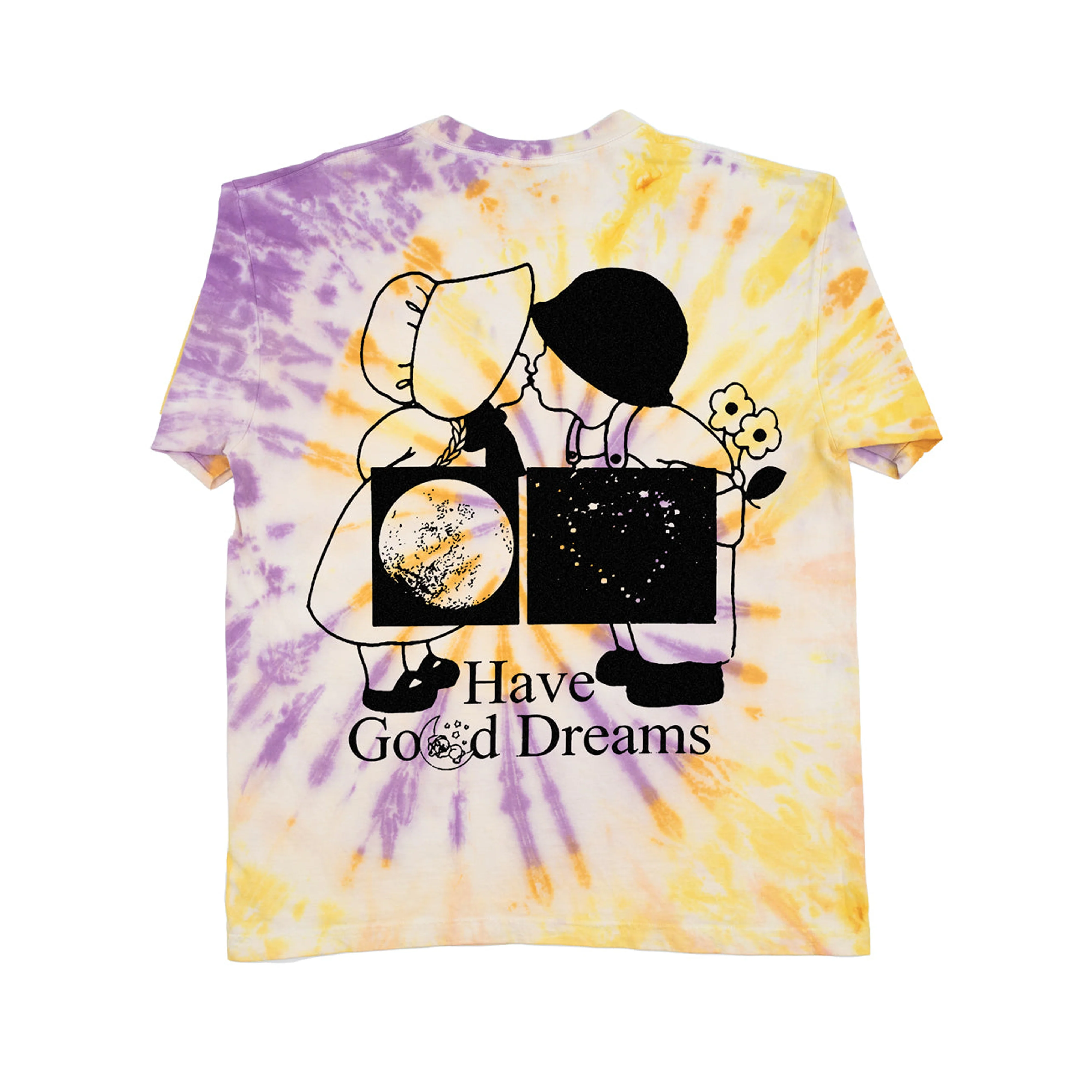 Online Ceramics - Men's Try More Kindness T-Shirt - (Tie Dye) - Image 2