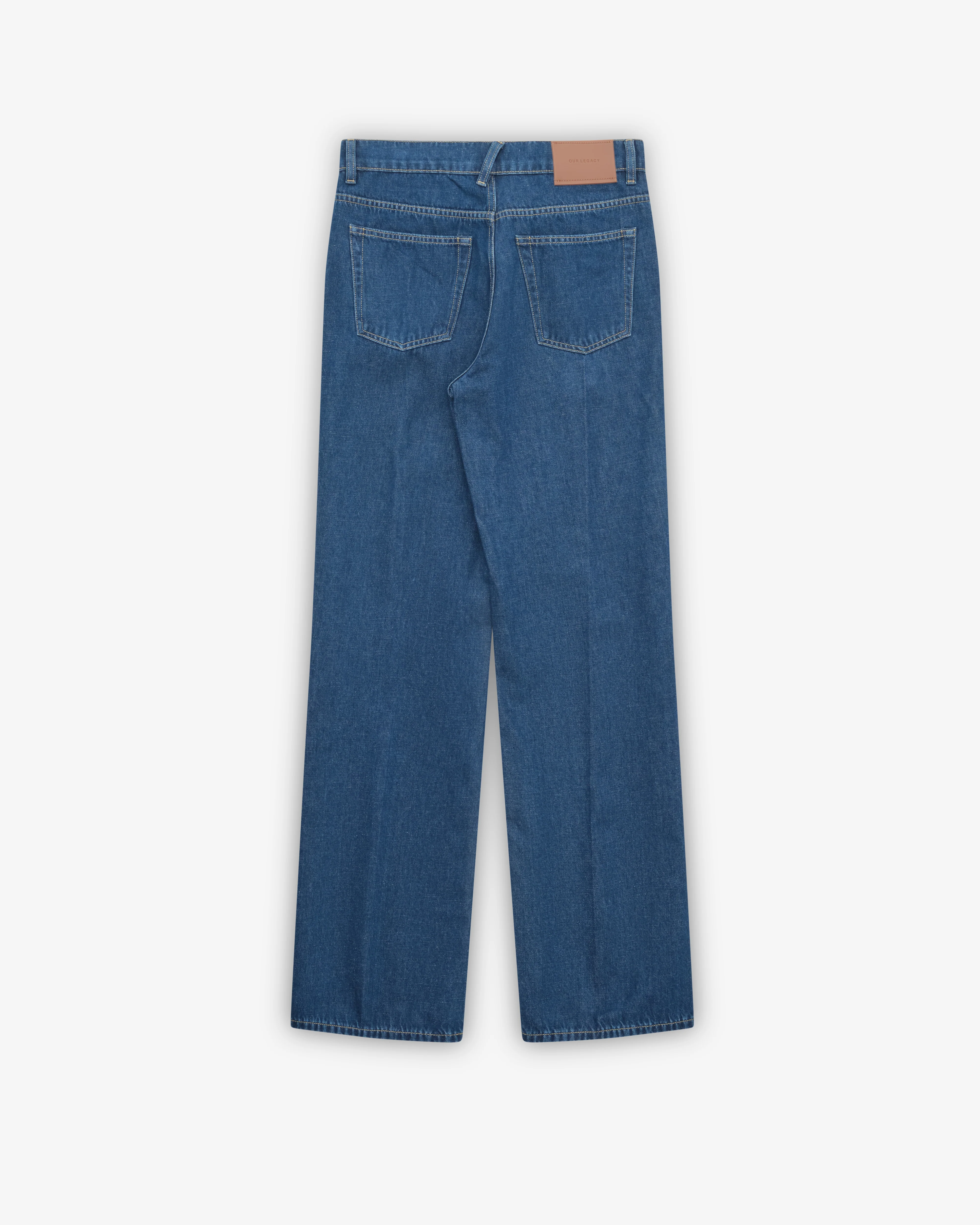Our Legacy - Men's 70s Cut Trousers - (Blue) - Image 2