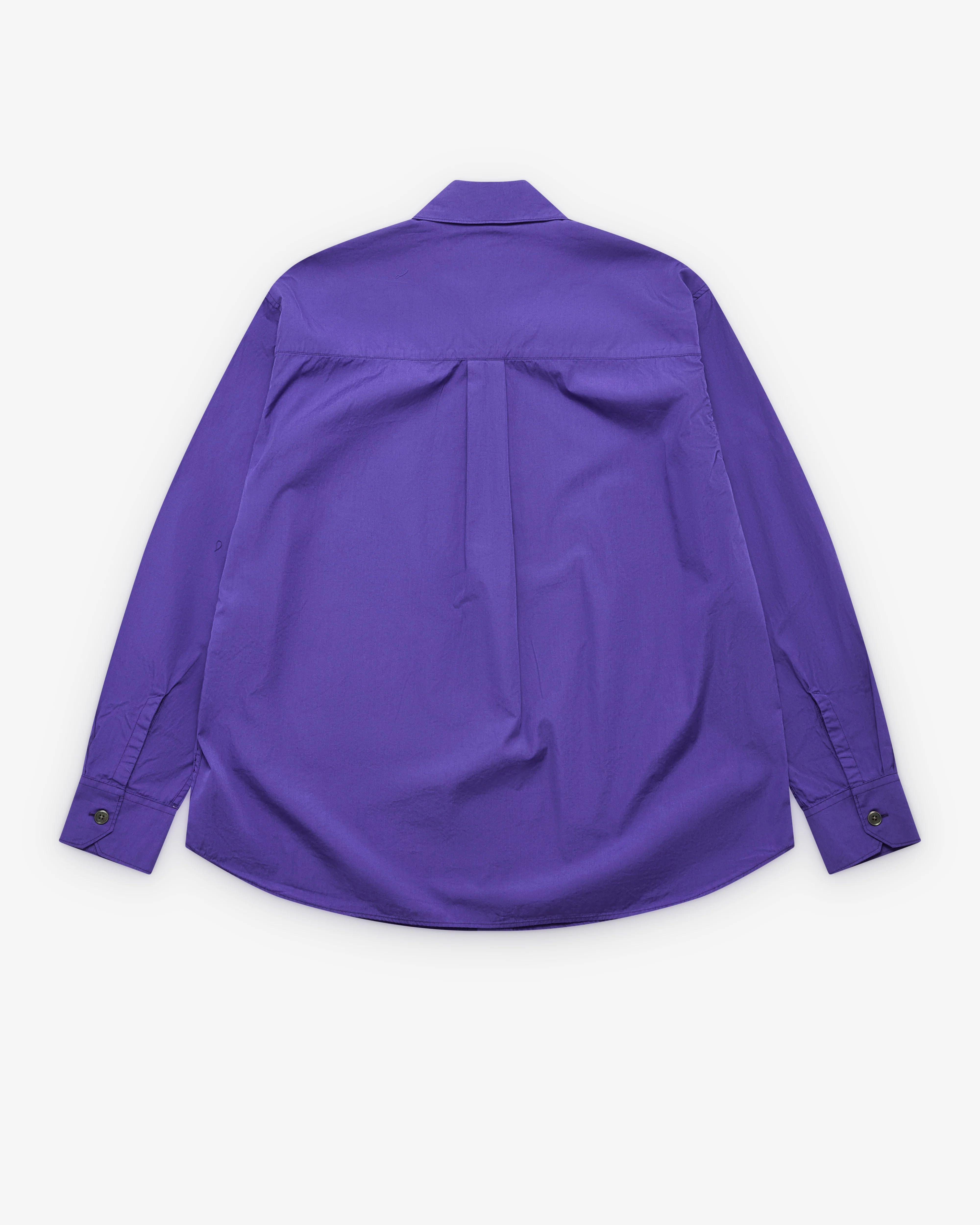 Our Legacy - Men's Above Shirt - (Deep Blue Super Poplin) - Image 2