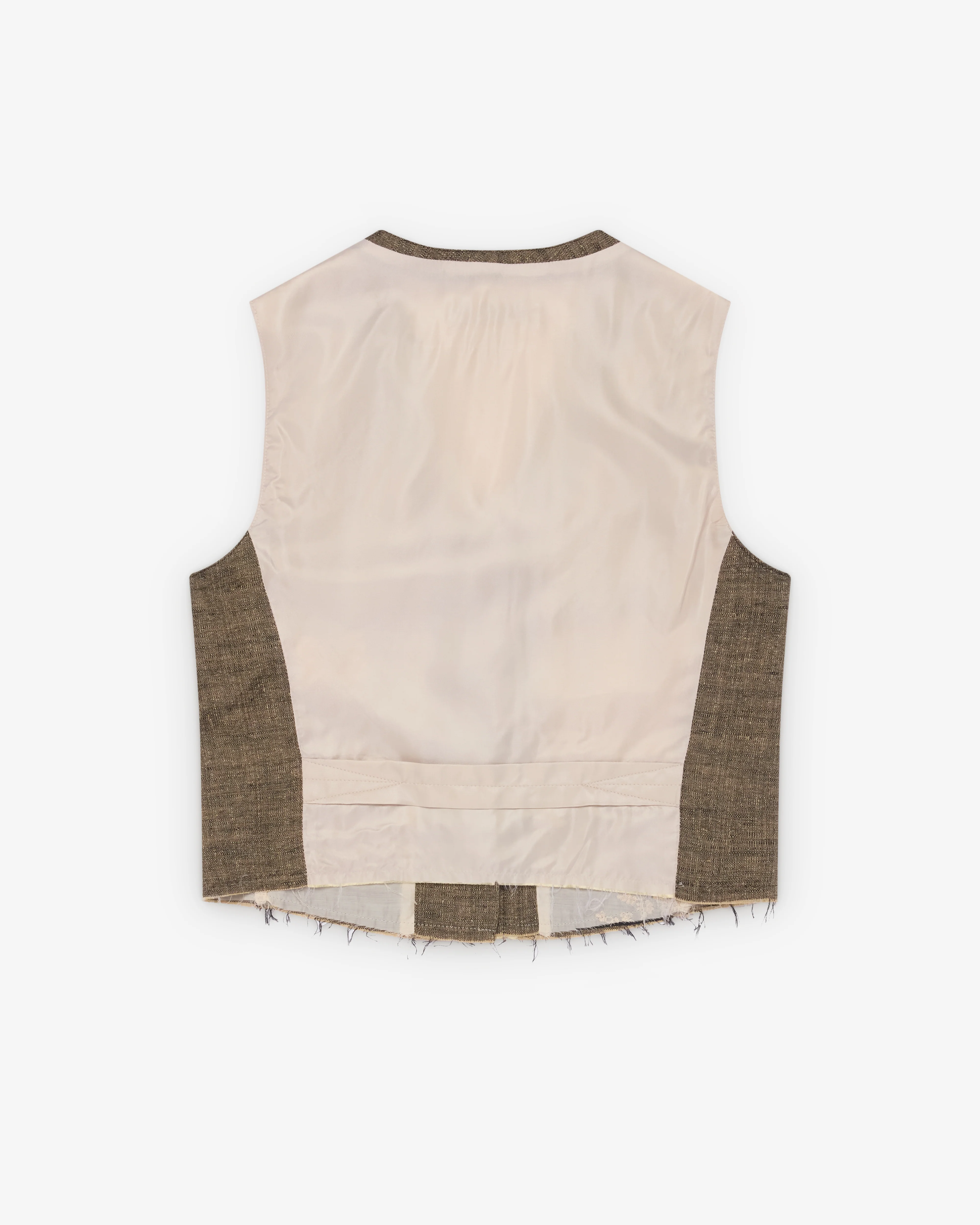 Our Legacy - Women's Base Waistcoat - (Deep Husk) - Image 2