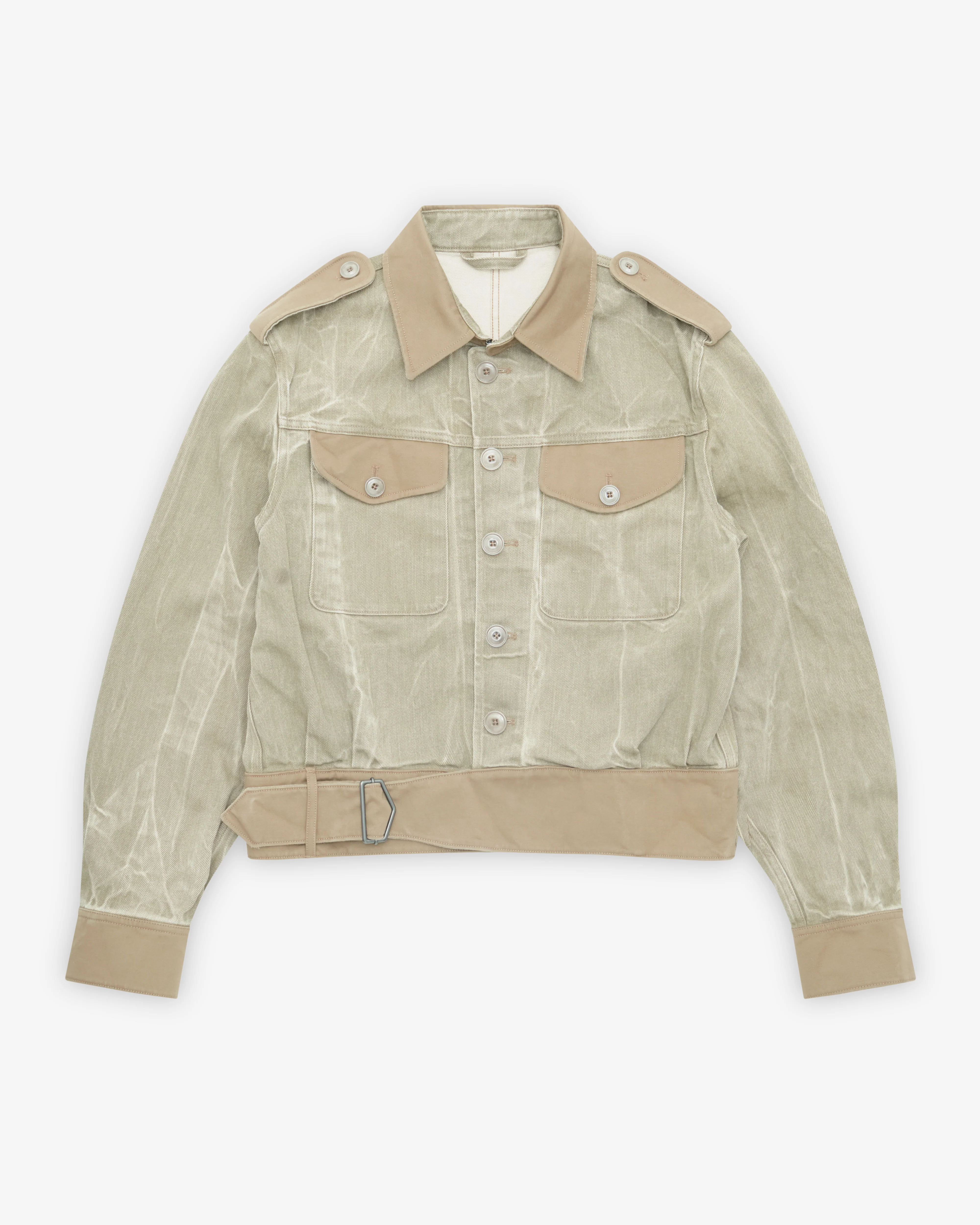 Our Legacy - Men's Battle Jacket - (Dusty Olive Pigment Twill)