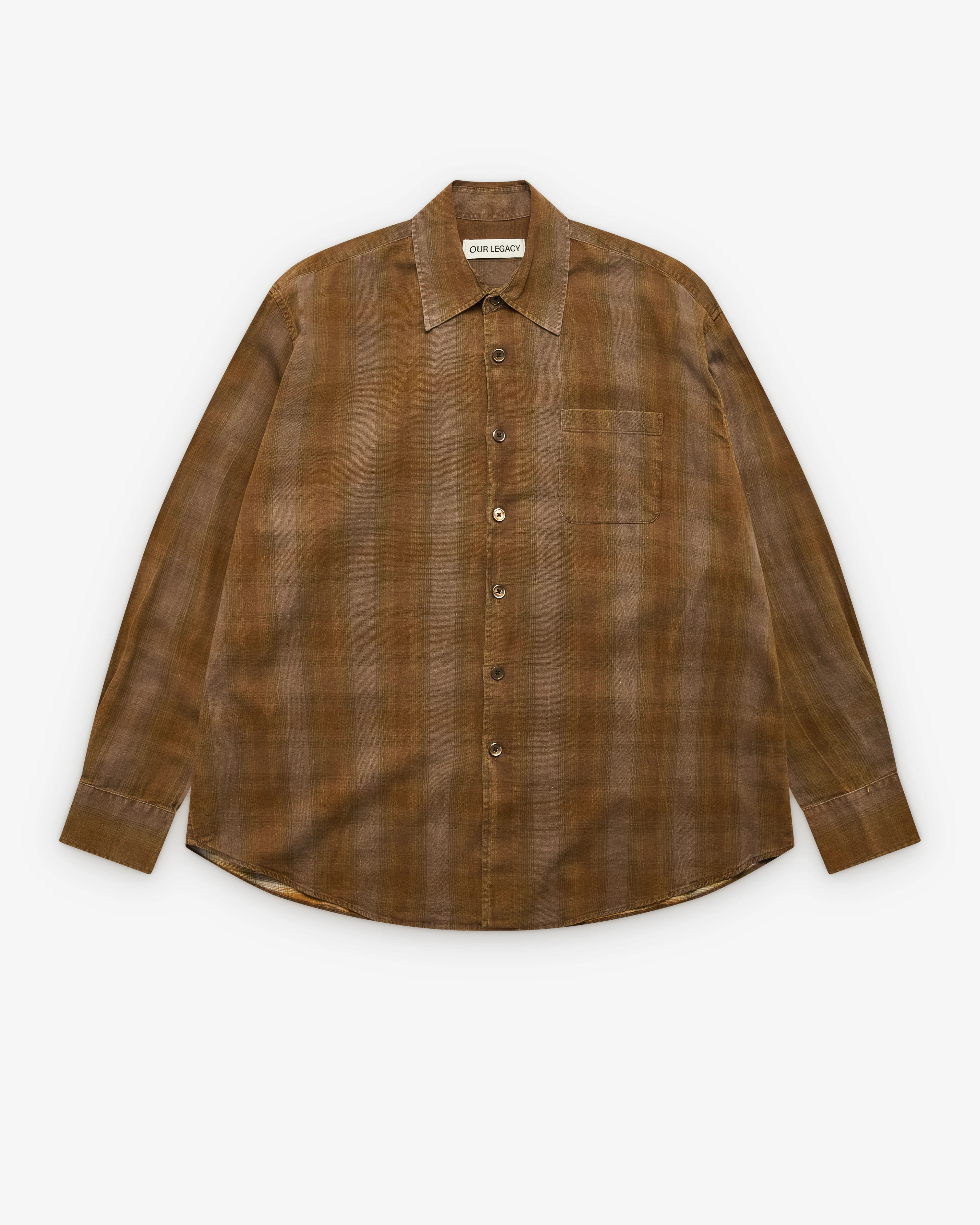 Our Legacy - Men's Borrowed Shirt - (Dakota Flannel Check)