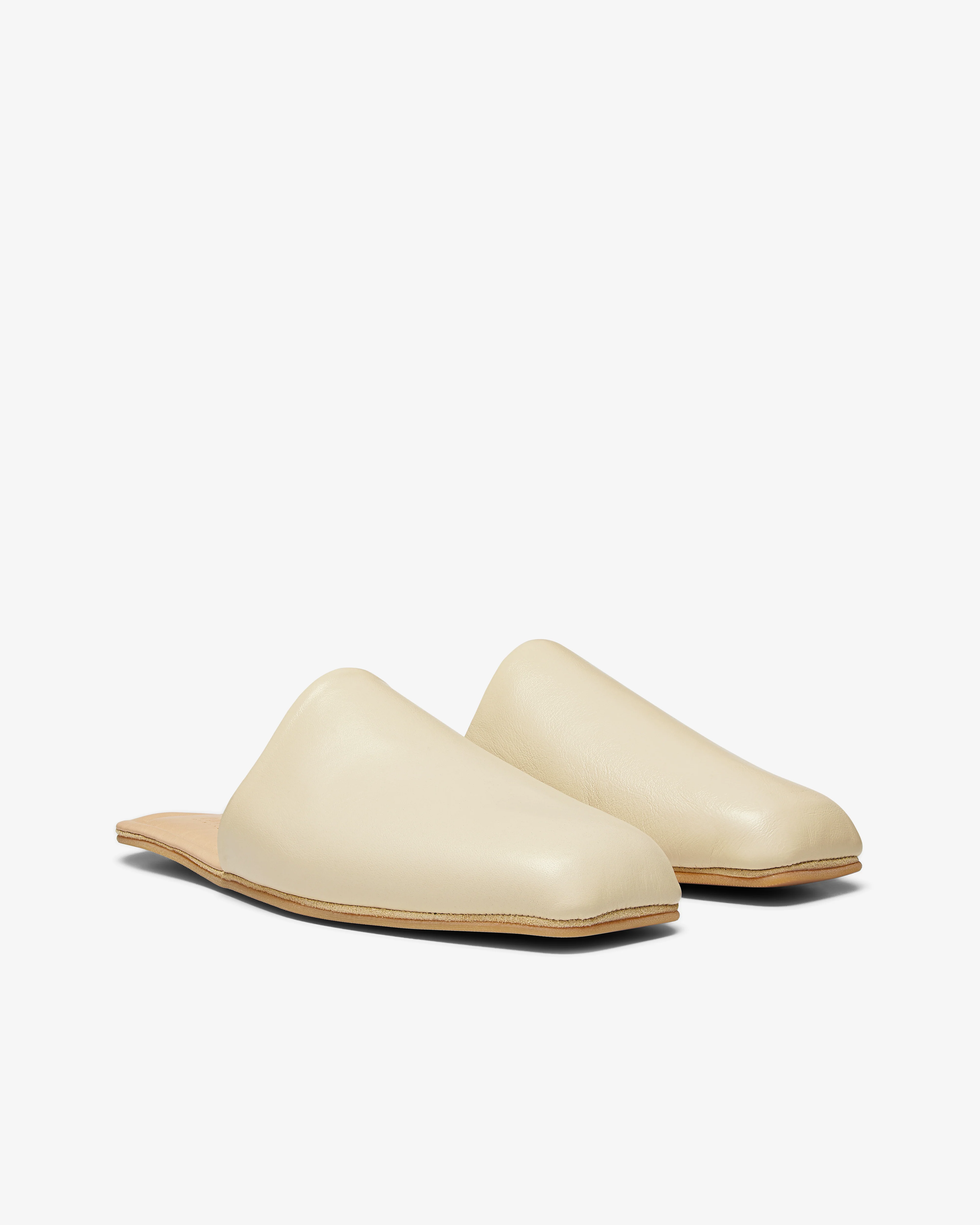 Our Legacy Workshop - Men's Armani Cigarr Slipper - (Cream) - Image 4