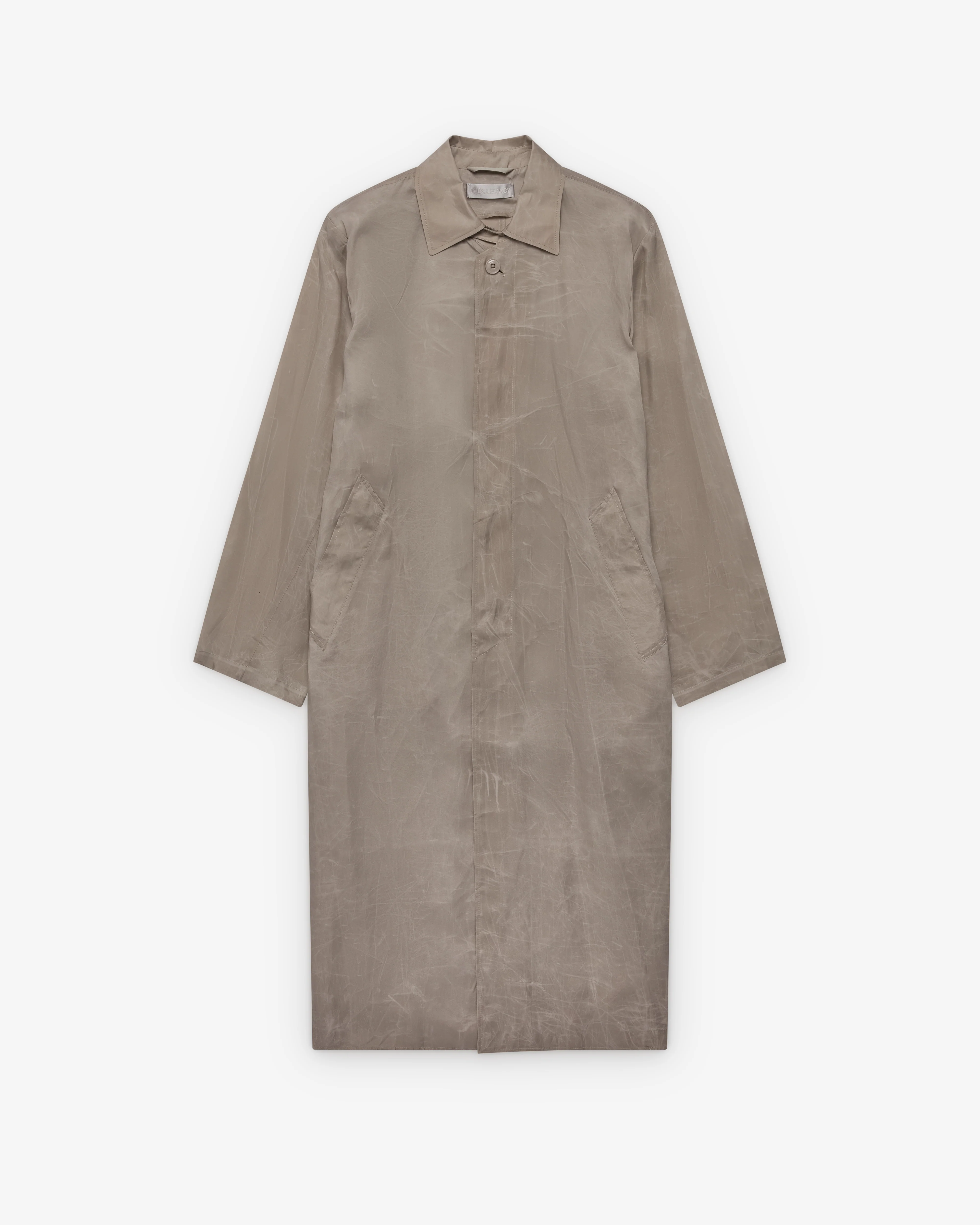 Our Legacy - Men's Cloak Carcoat - (Ghost Grey)