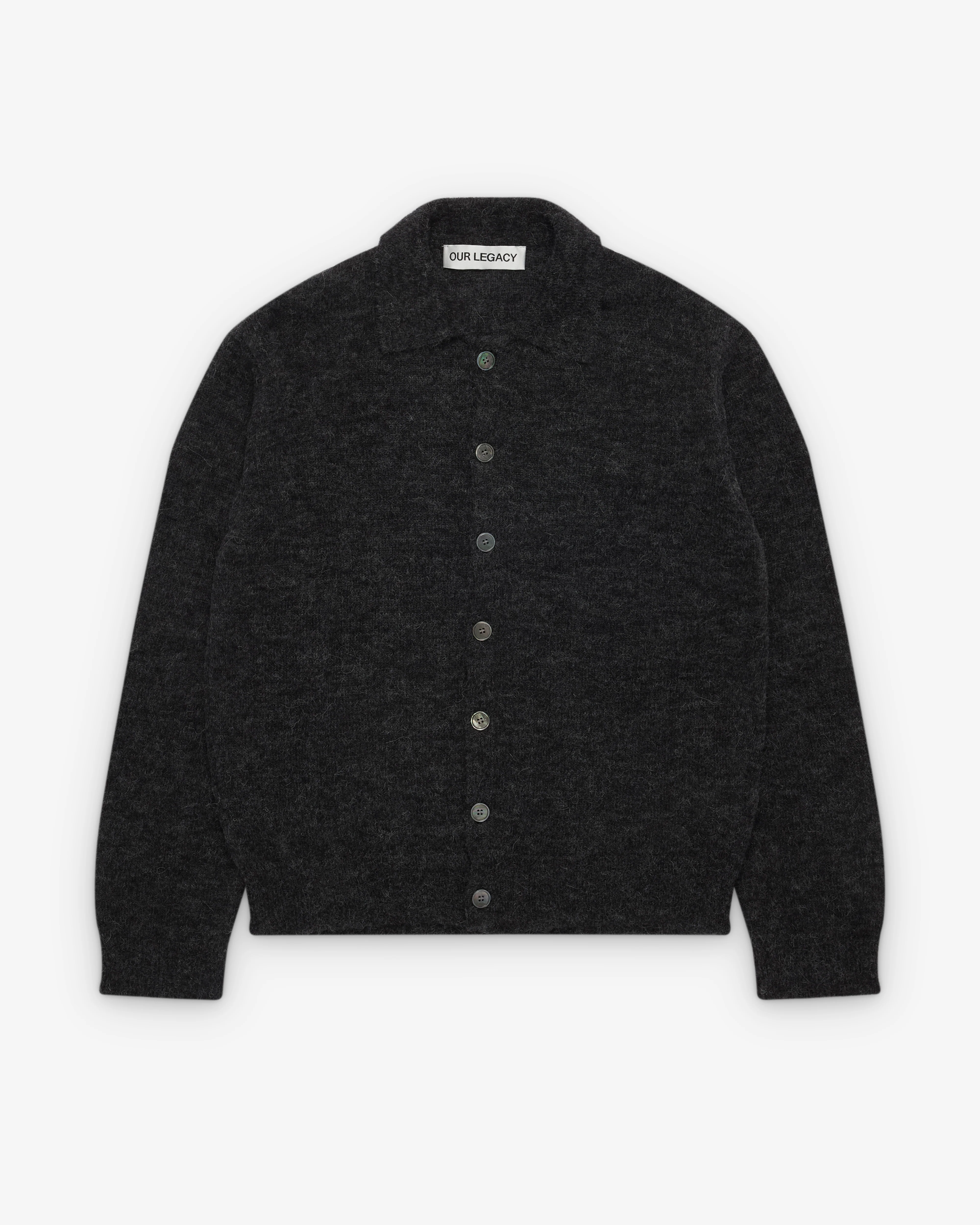 Our Legacy - Men's Evening Polo - (Charcoal)