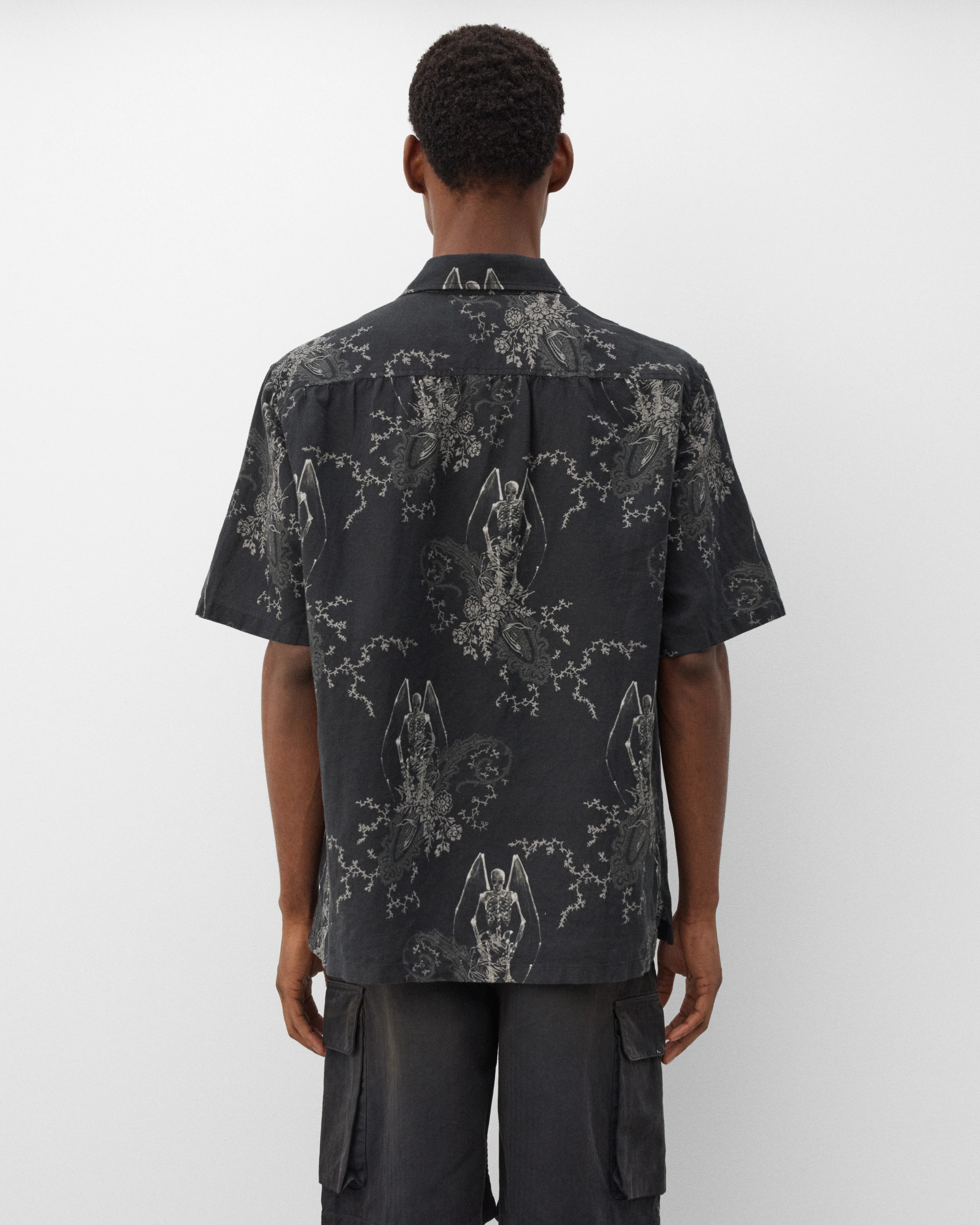 Our Legacy - Men's Every Shirt Shortsleeve - (Death Paisley Print) - Image 5