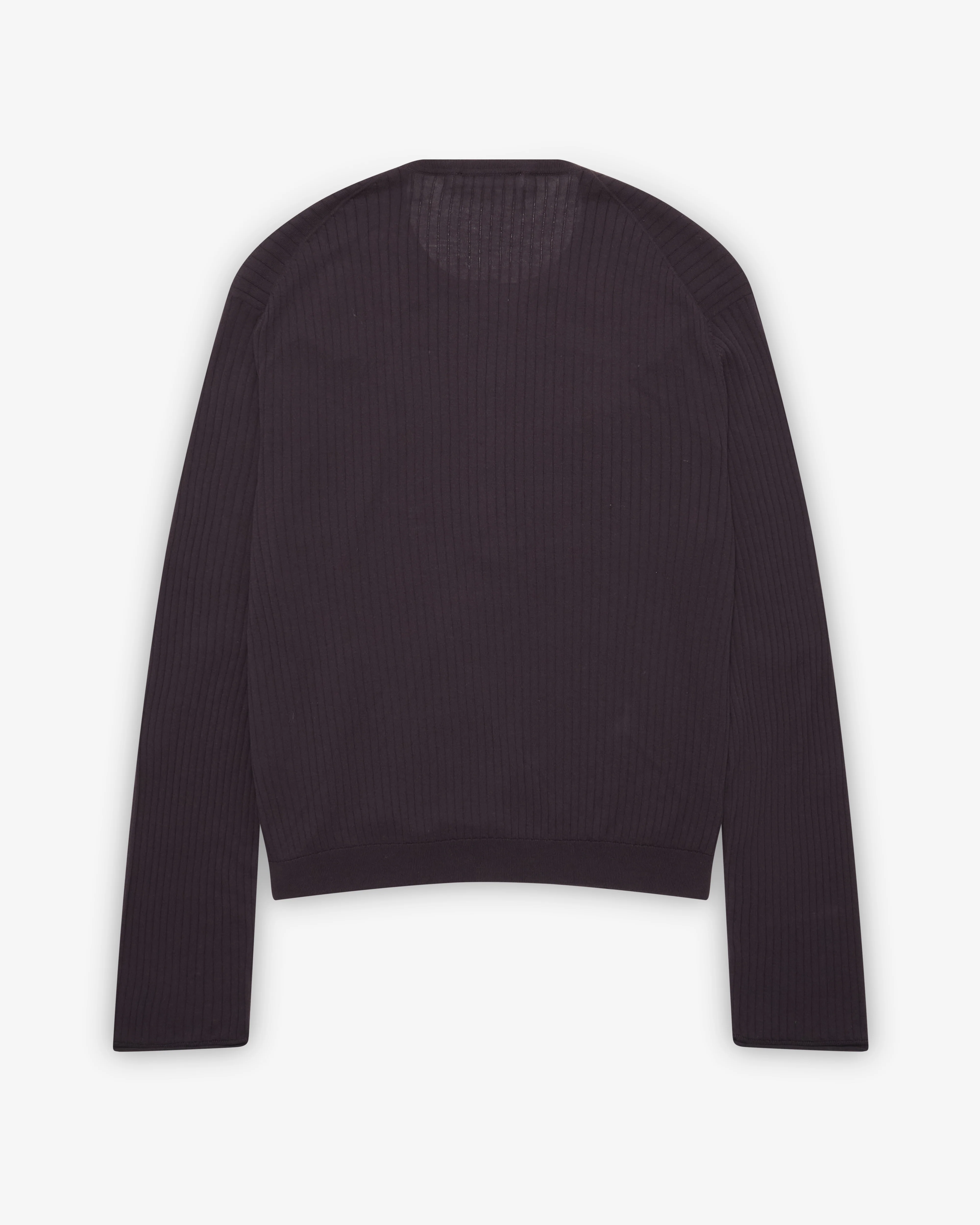 Our Legacy - Men's Fine Henley - (Noble Navy Cotton Crepe) - Image 2