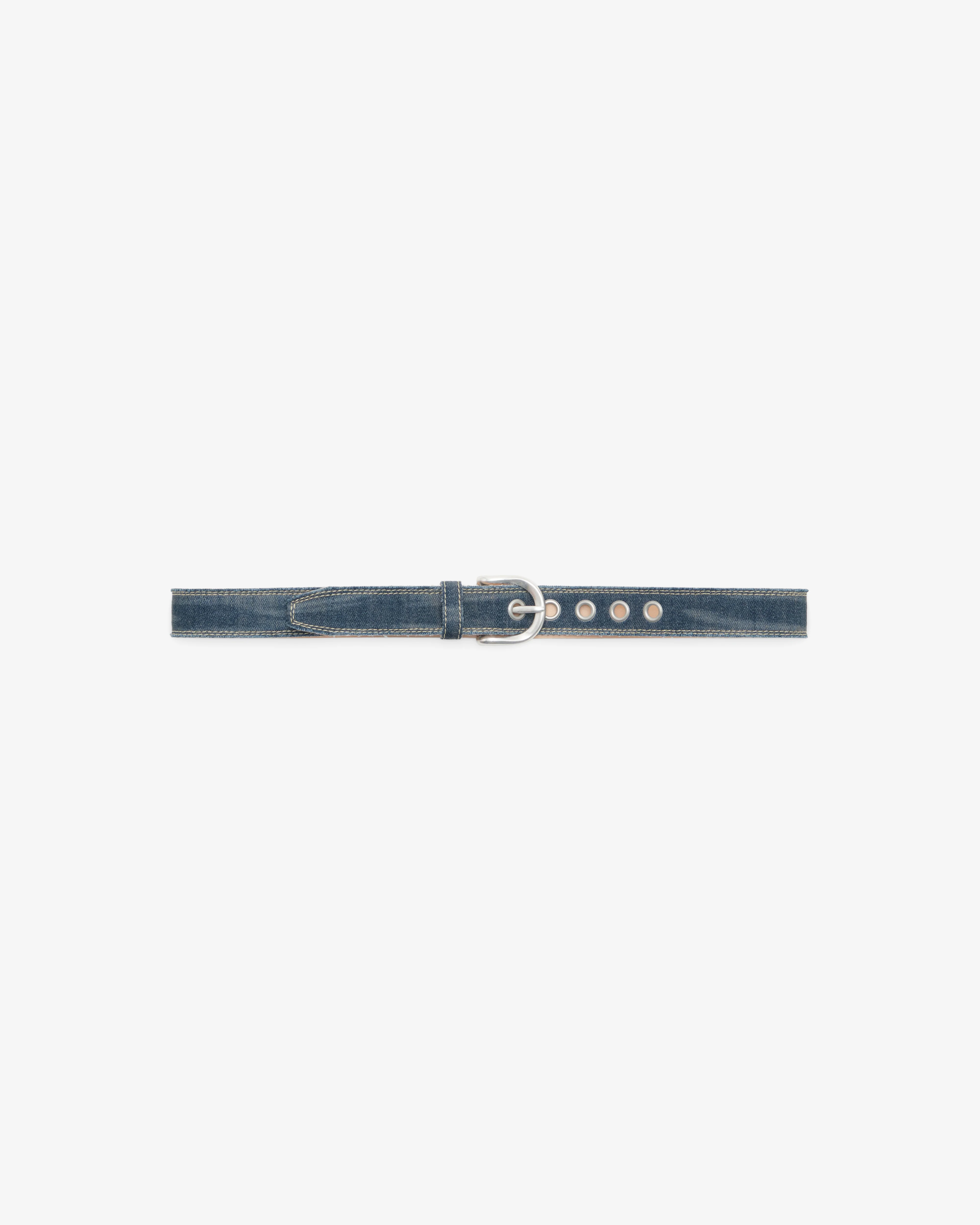 Our Legacy - Men's Fringed Denim Belt - (Storm)