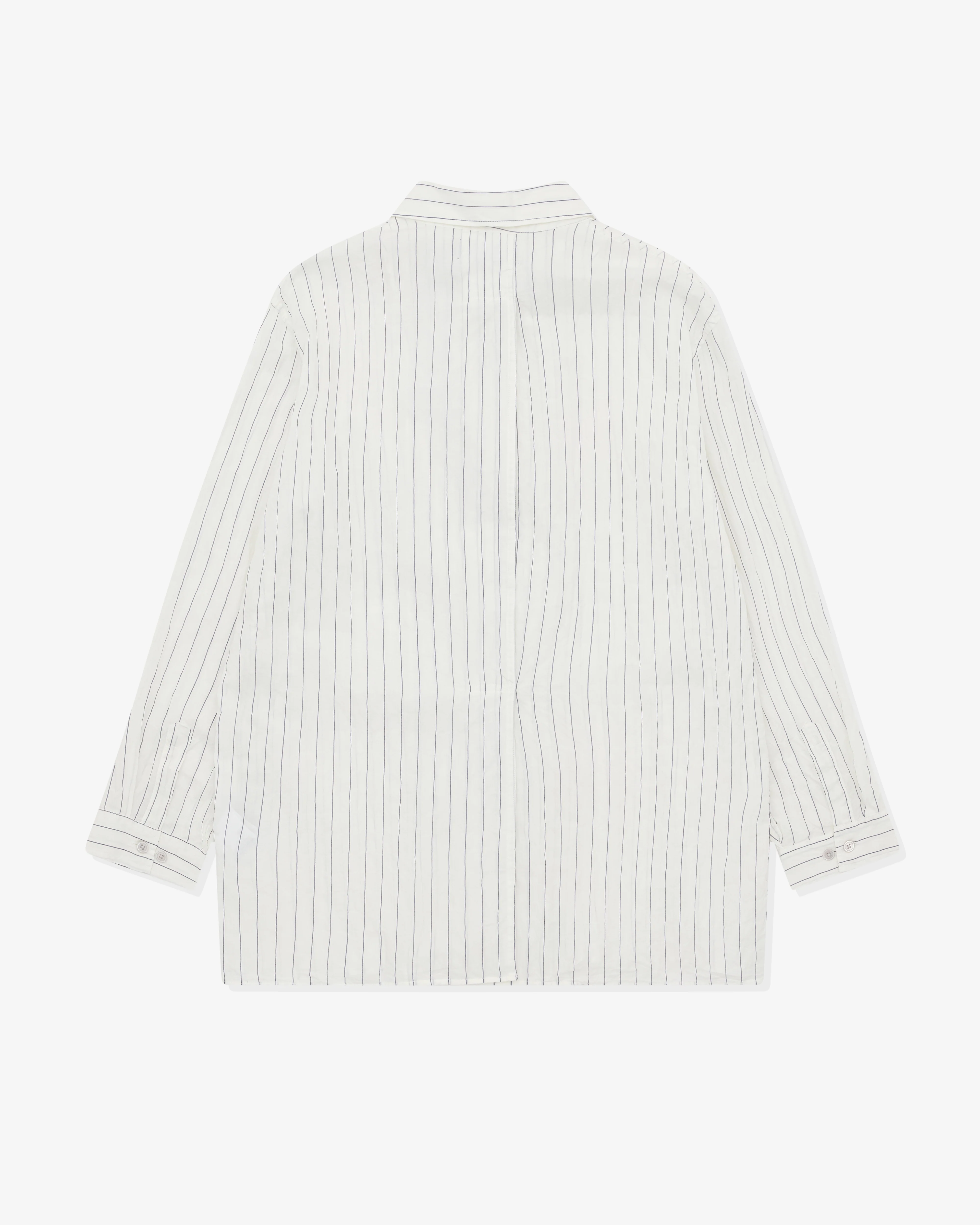 Our Legacy Work Shop - Women's Armani Grazia Shirt - (Pepe Nero Stripe) - Image 2
