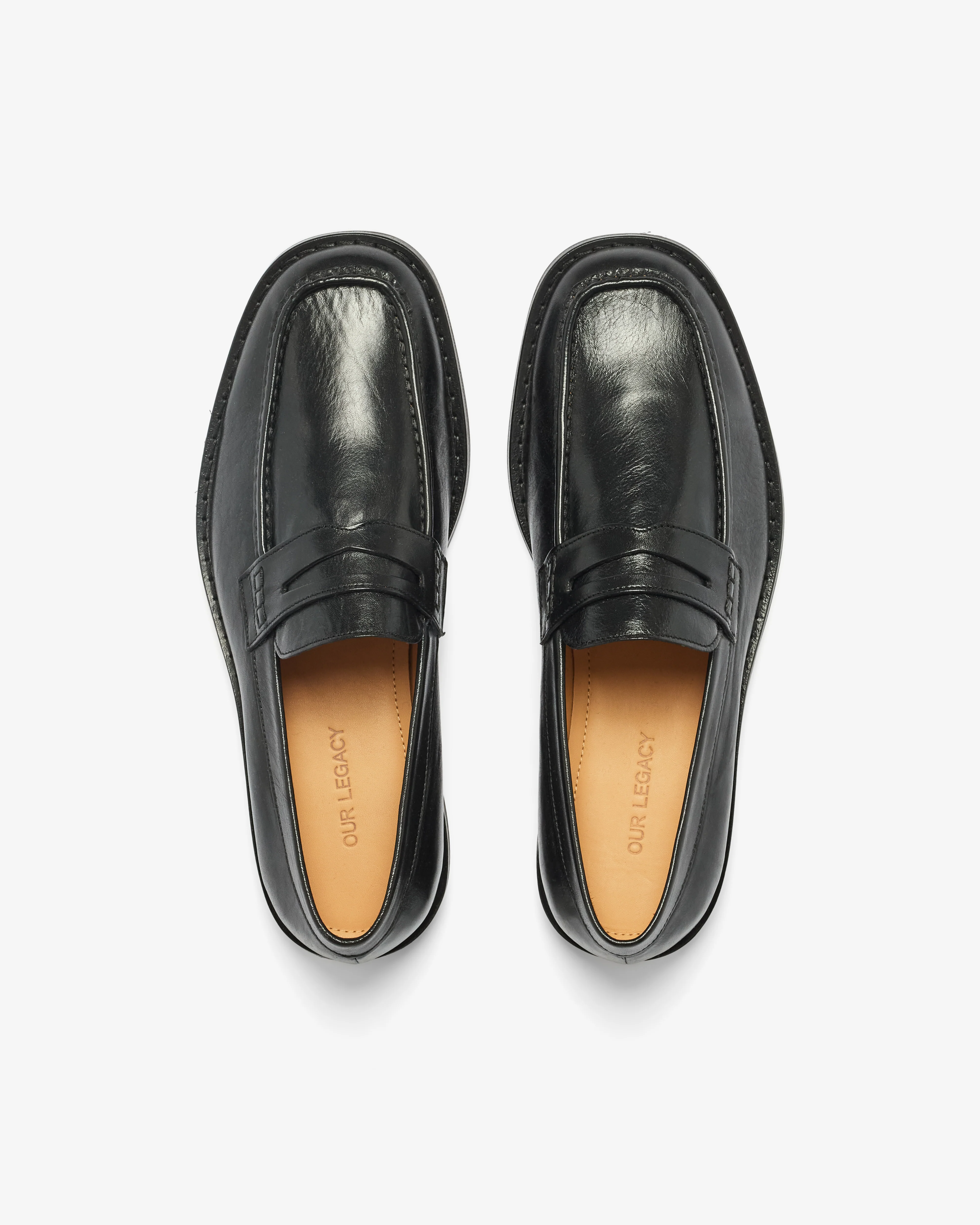 Our Legacy - Women's Light Loafer - (True Dyed Black Leather) - Image 5