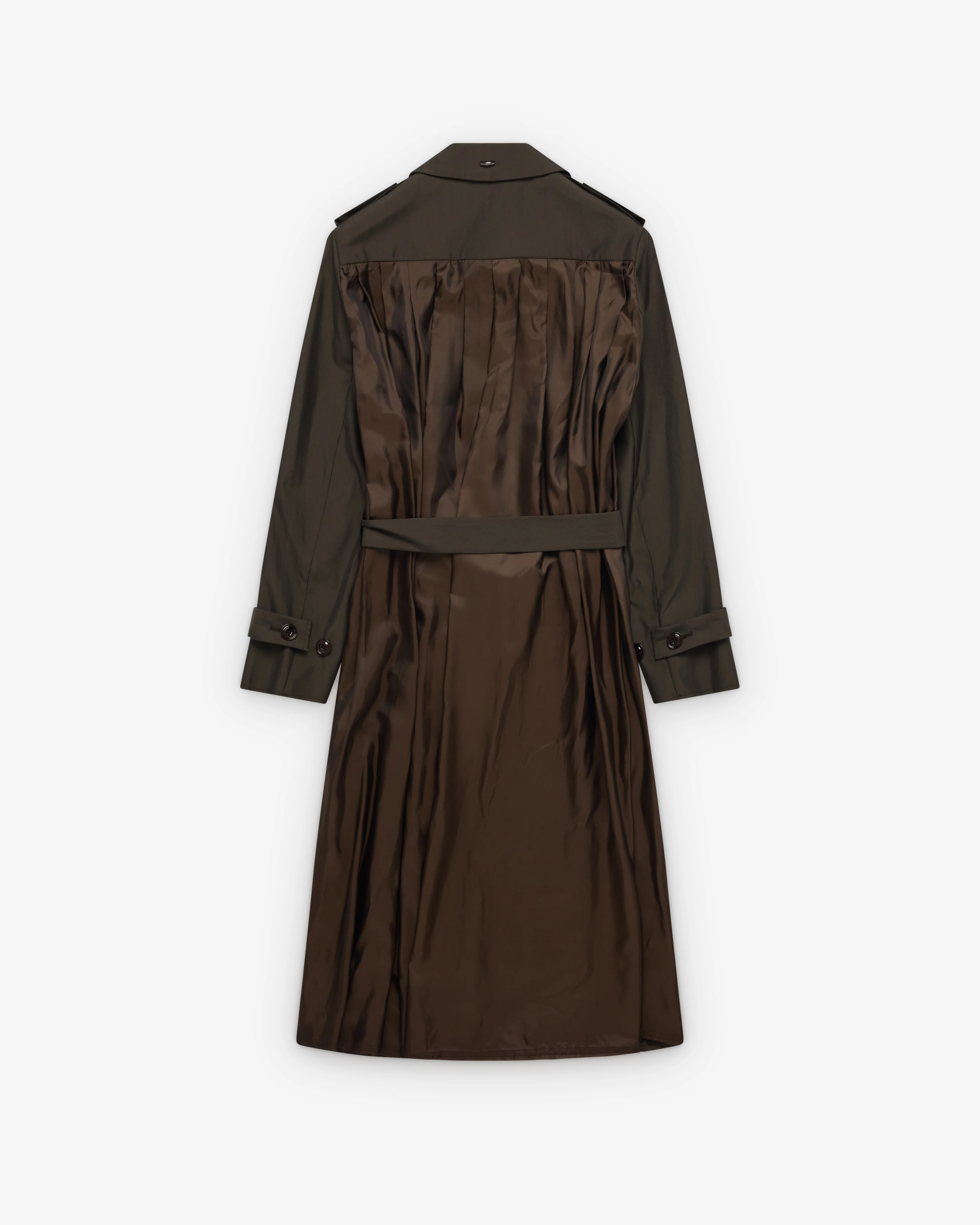 Our Legacy - Women's Origami Coat - (Glazed Brown Durawool) - Image 2
