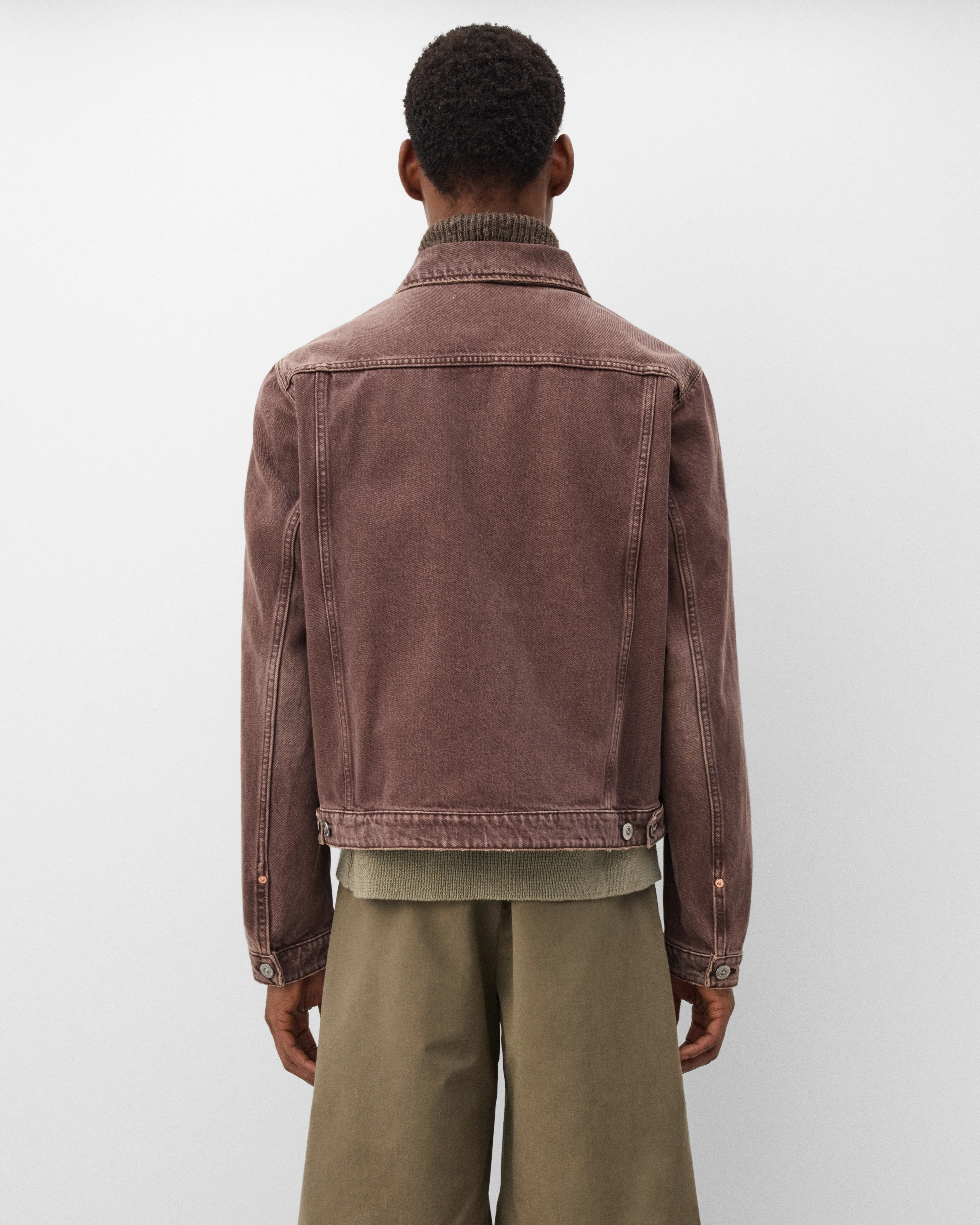 Our Legacy - Men's Origin Jacket - (Overdyed Choco Melon) - Image 5
